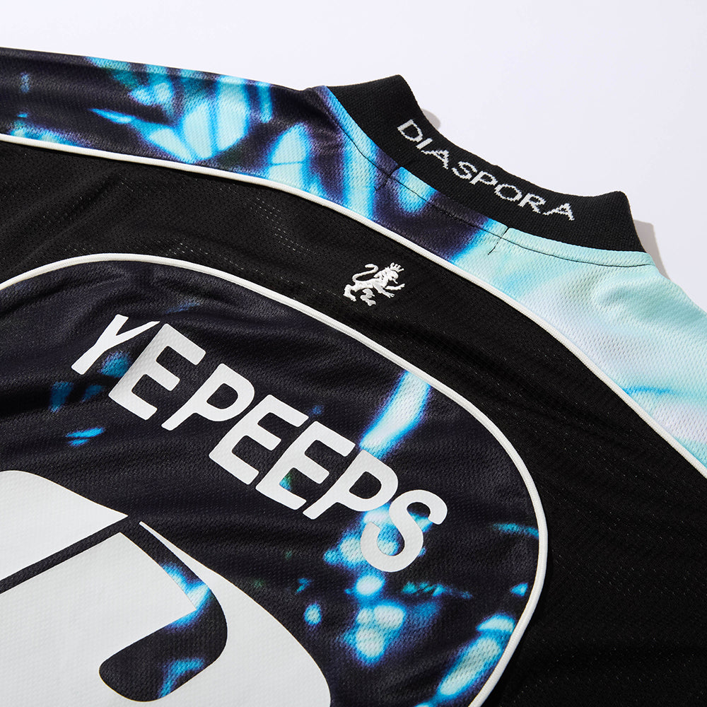 Diaspora skateboards YE PEEPS Football Top Aqua M-WORM TOKYO-WORM TOKYO WEB STORE-100% Authentic Sneakers