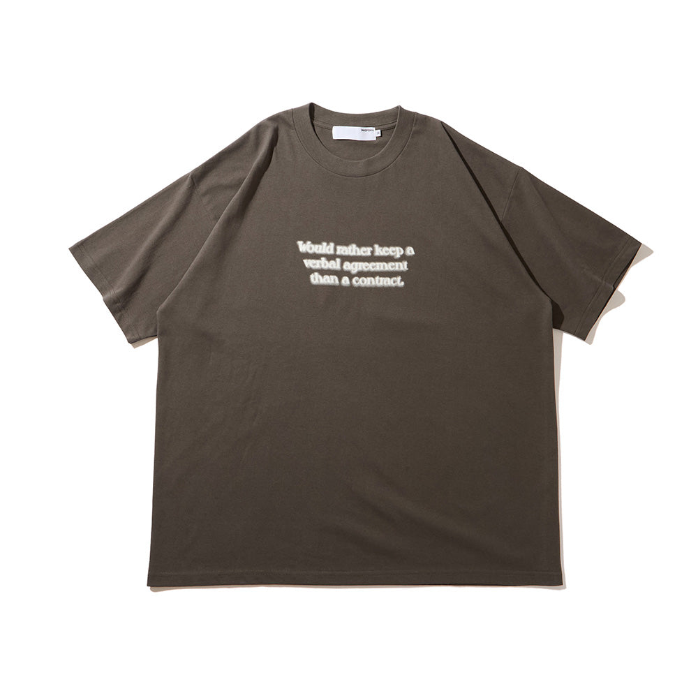 Diaspora skateboards Contract Tee Graphite M