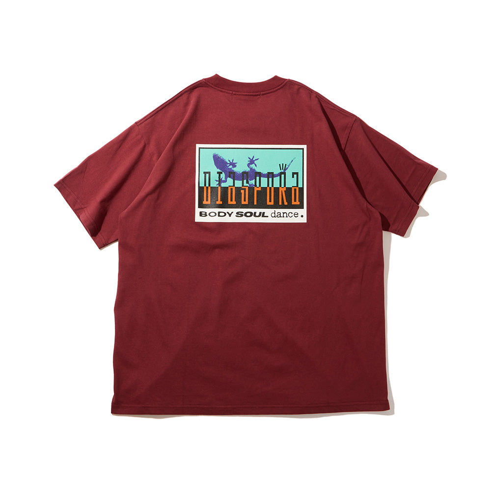 Diaspora skateboards Dance Nation Tee Burgundy M