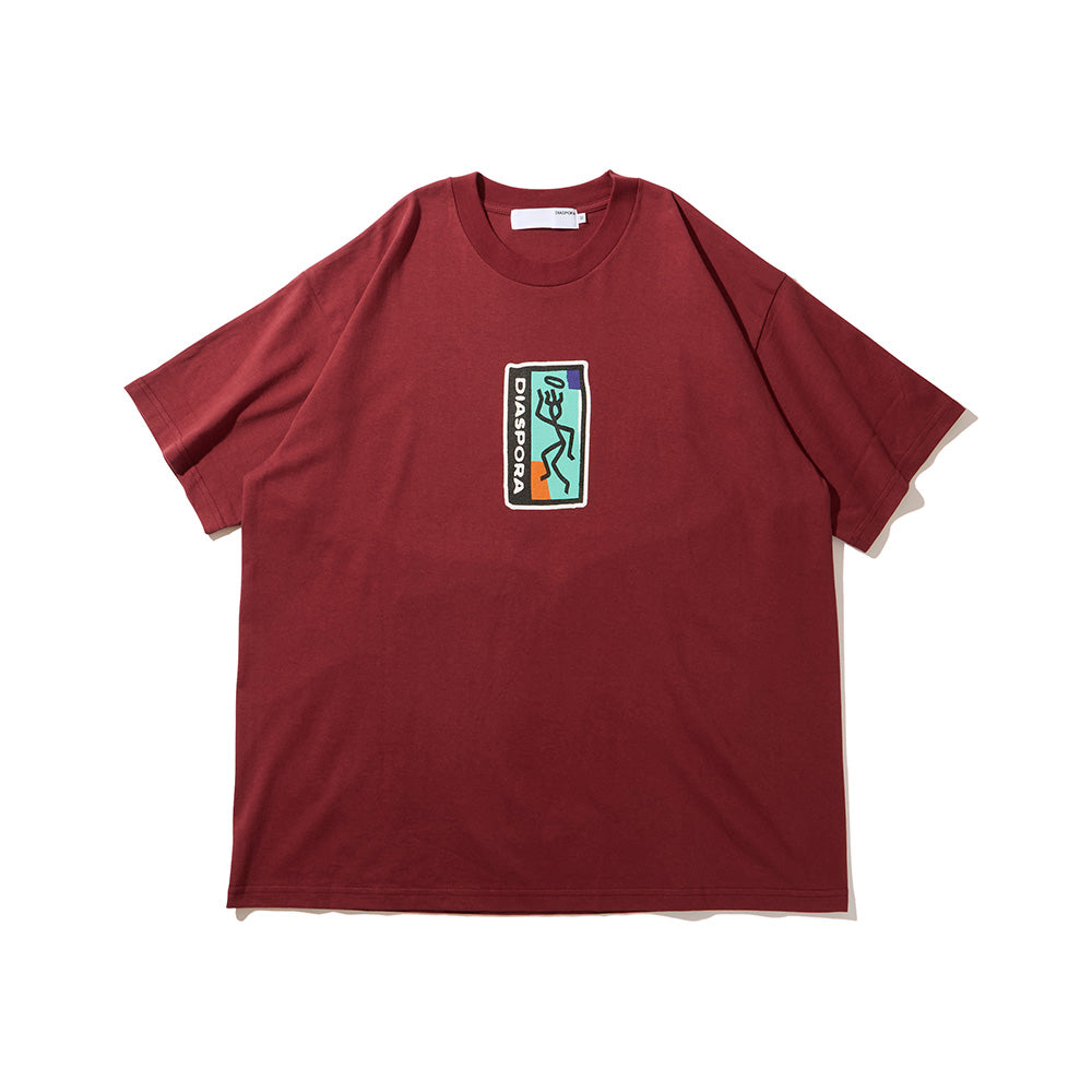 Diaspora skateboards Dance Nation Tee Burgundy M