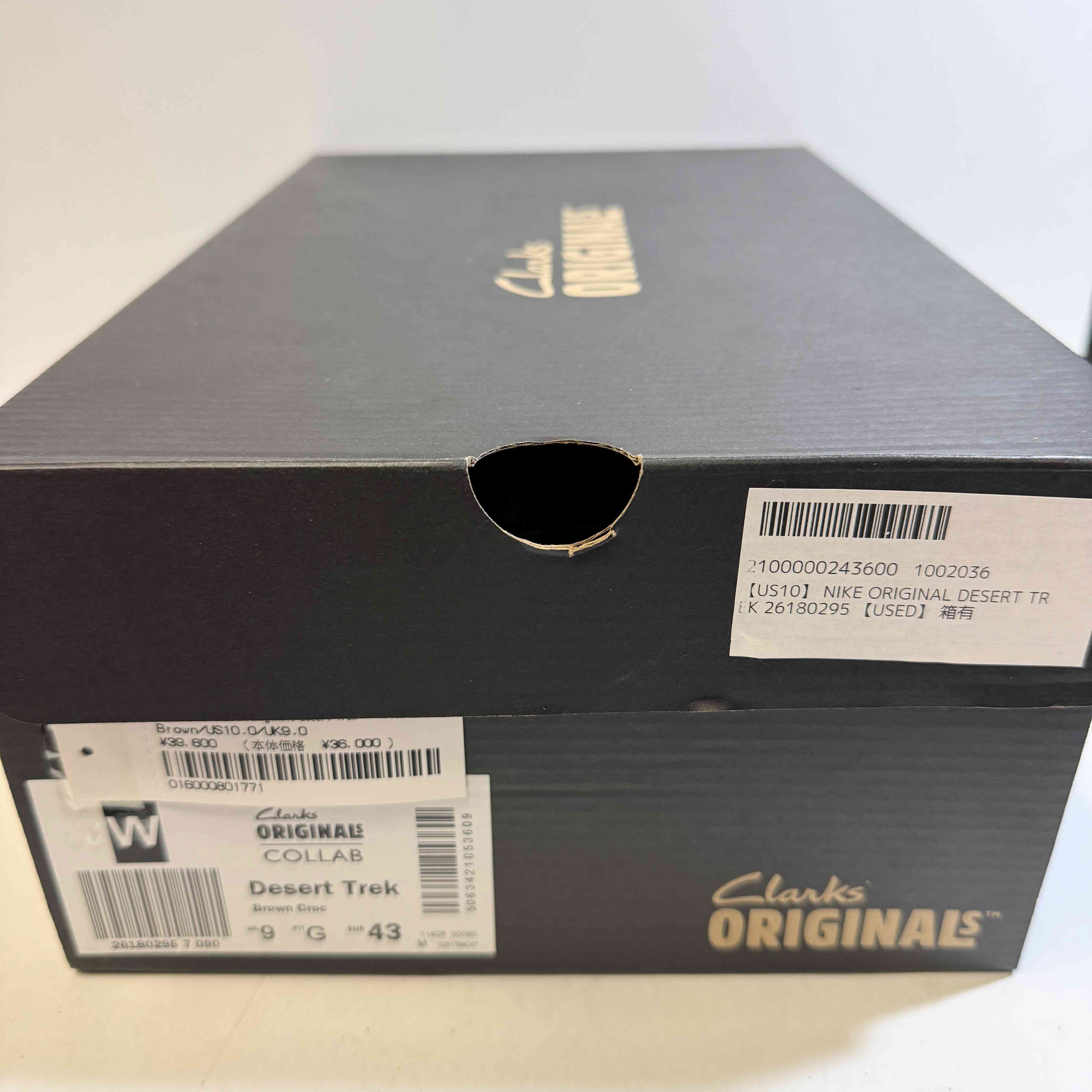 【US10】CLARKS ORIGINAL DESERT TREK 26180295 【USED】