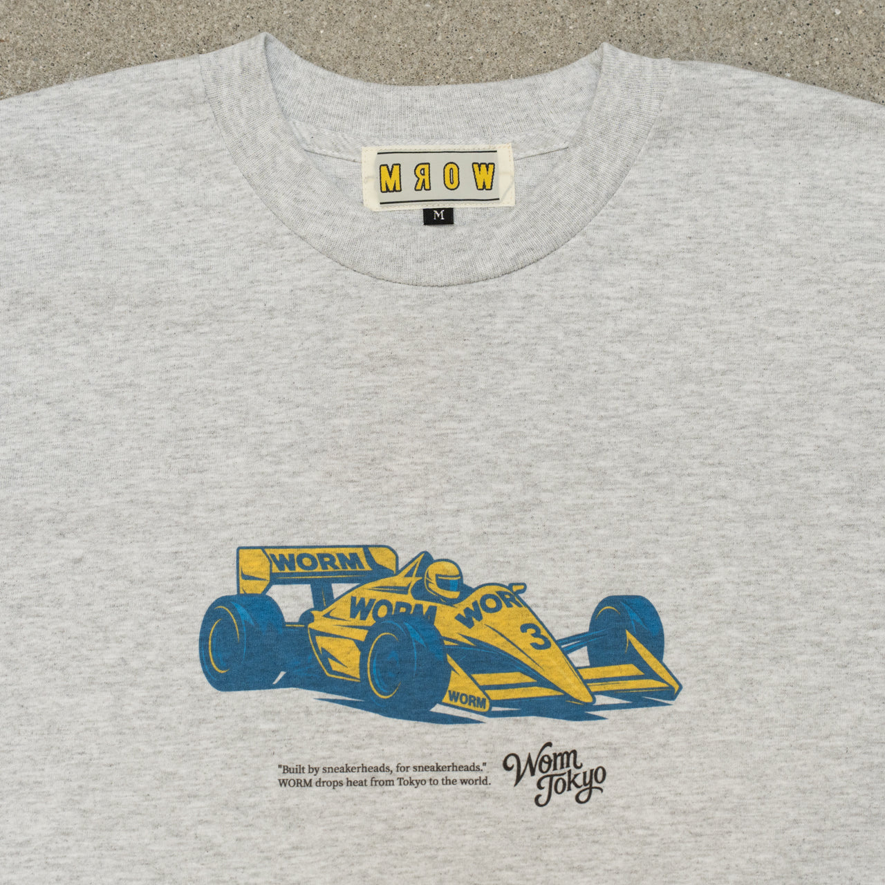 WORM T-shirt Camel Racer