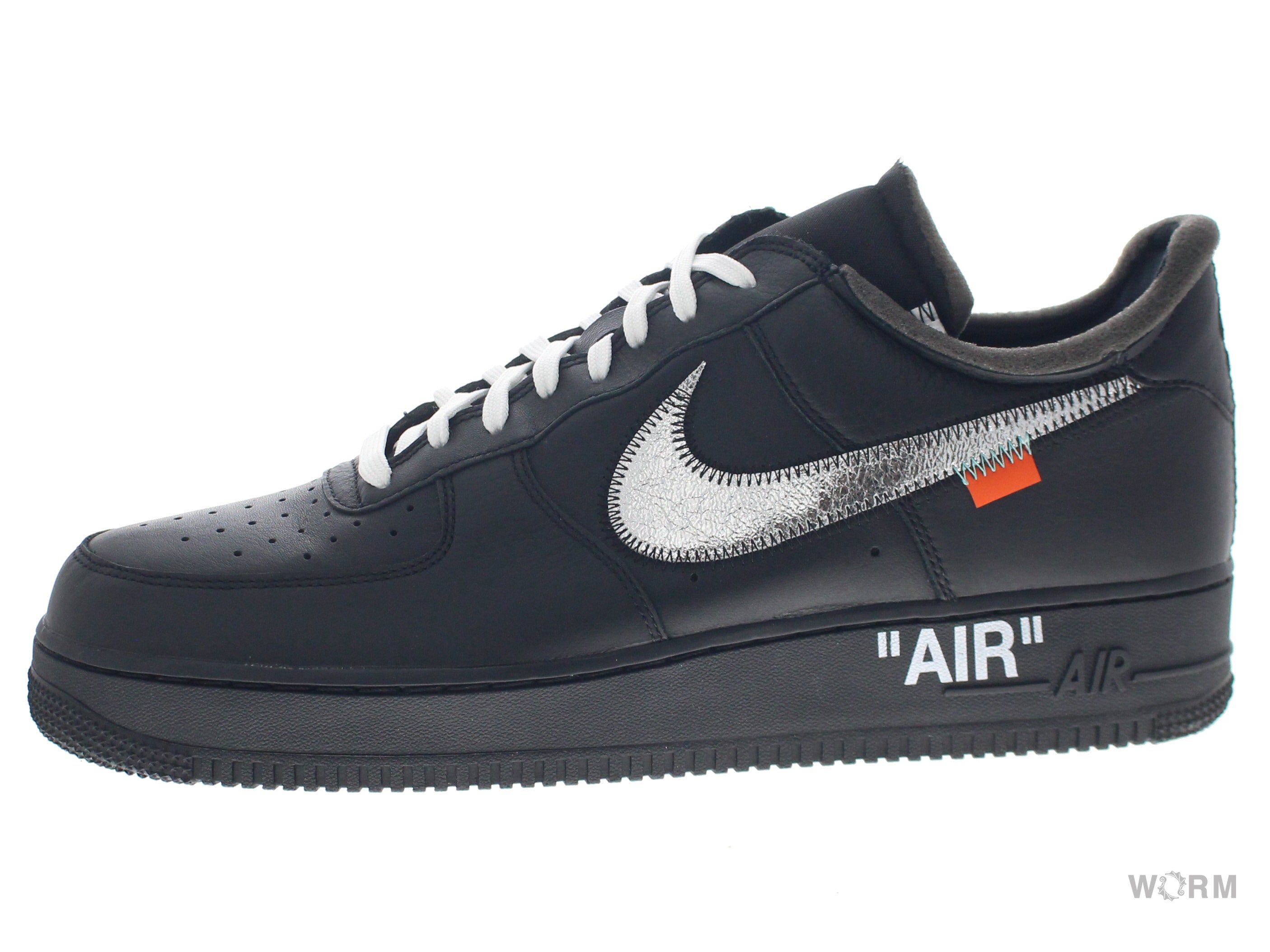 【US12】 NIKE AIR FORCE 1 '07 VIRGIL x MOMA (whith socks) AV5210-001 【DS】
