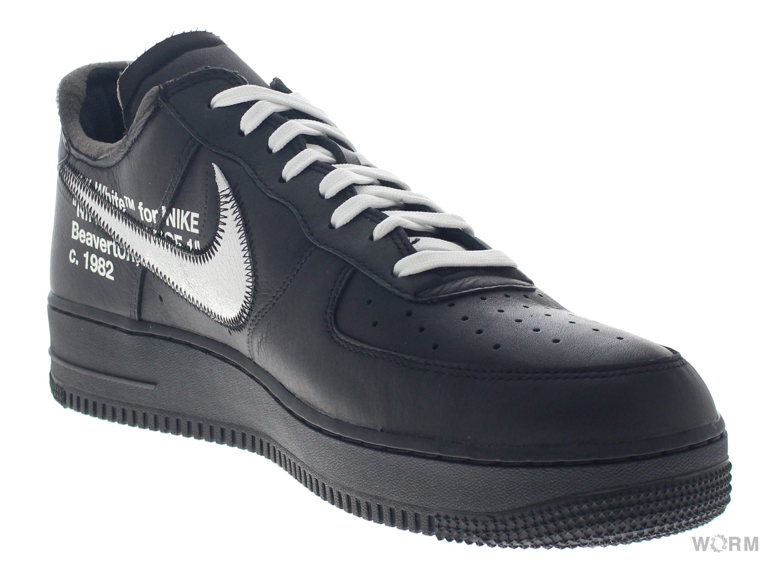 【US12】 NIKE AIR FORCE 1 '07 VIRGIL x MOMA (whith socks) AV5210-001 【DS】