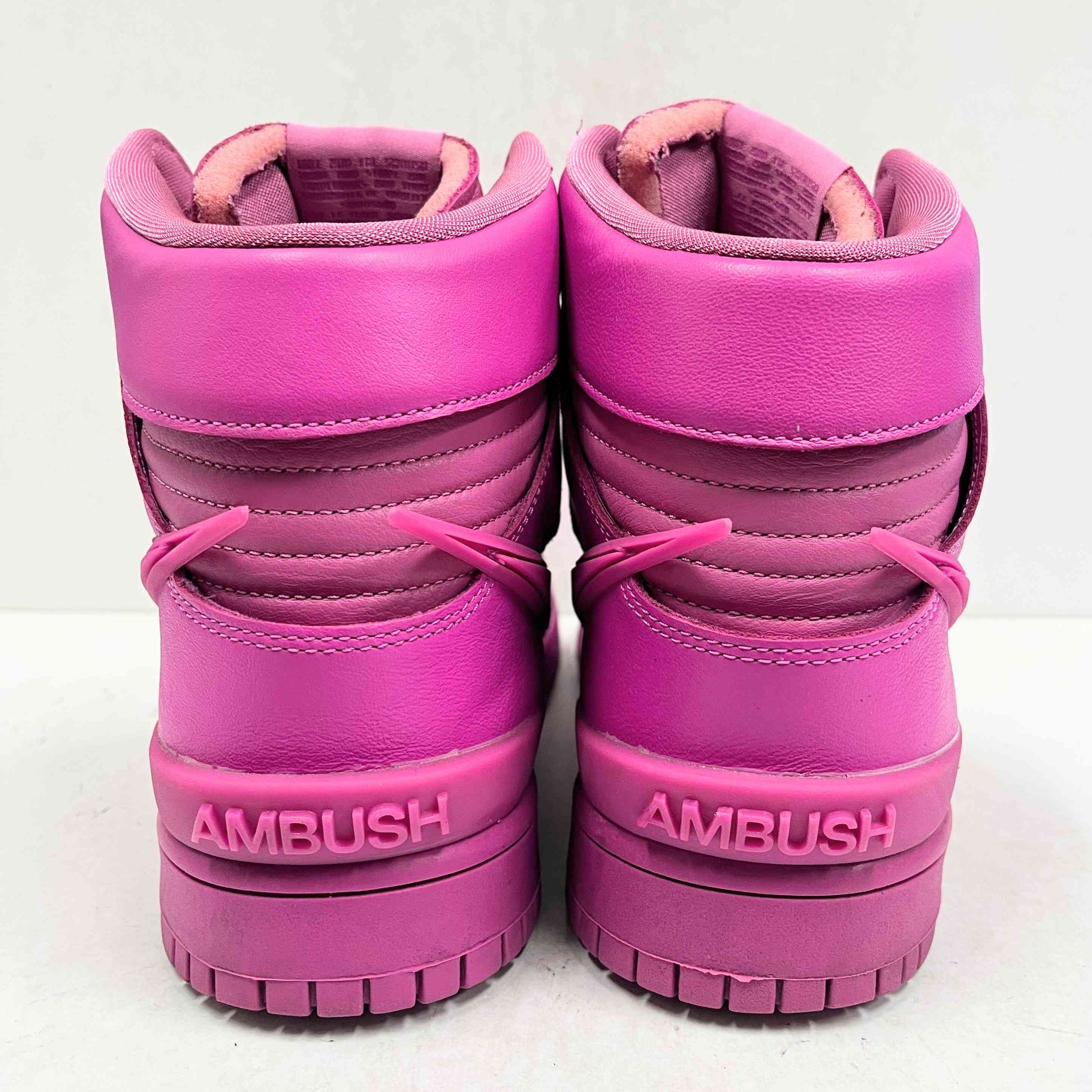 【US9.5】 NIKE DUNK HI / AMBUSH CU7544-600 【USED】