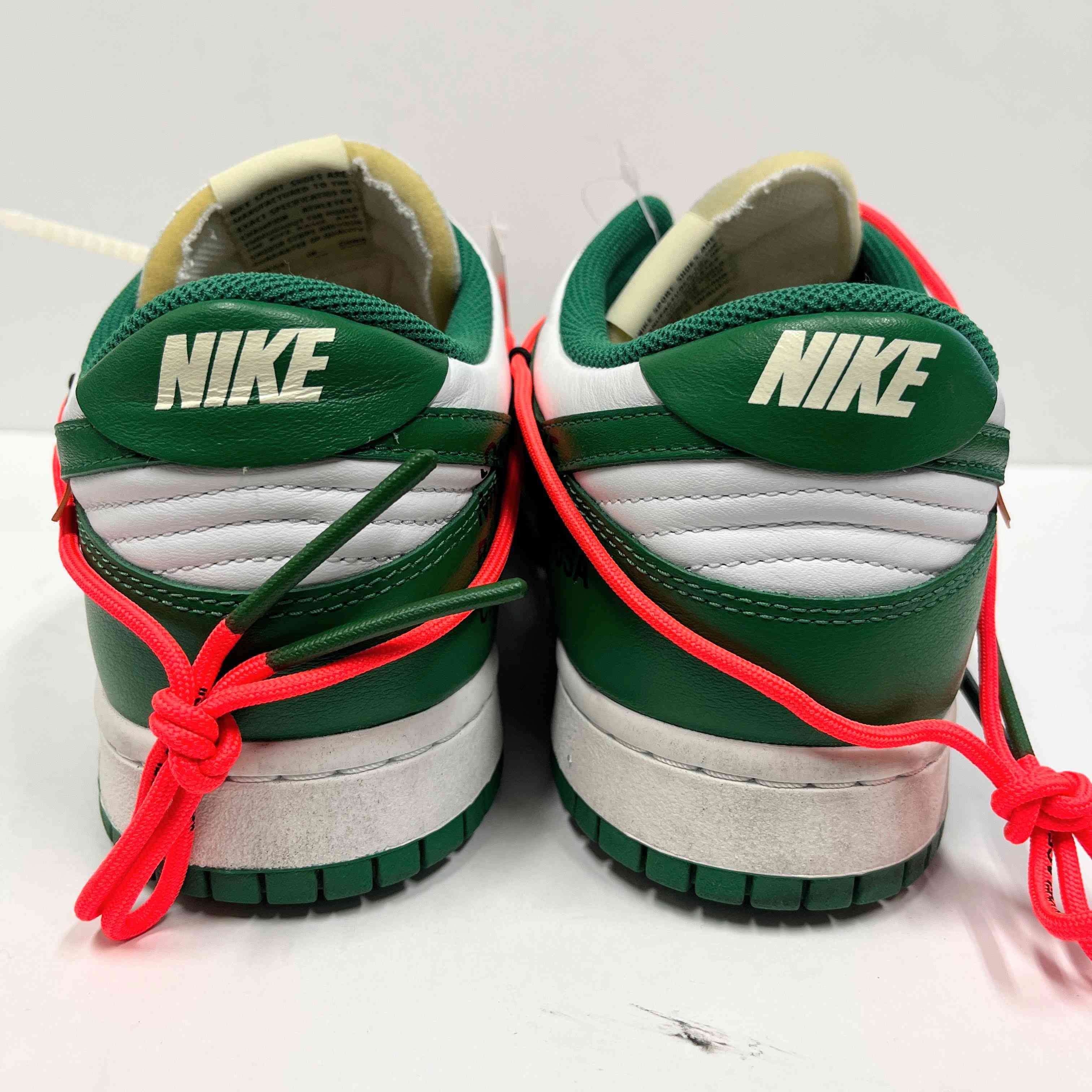 【US12】 NIKE DUNK LOW LTHR/OW CT0856-100 【USED】