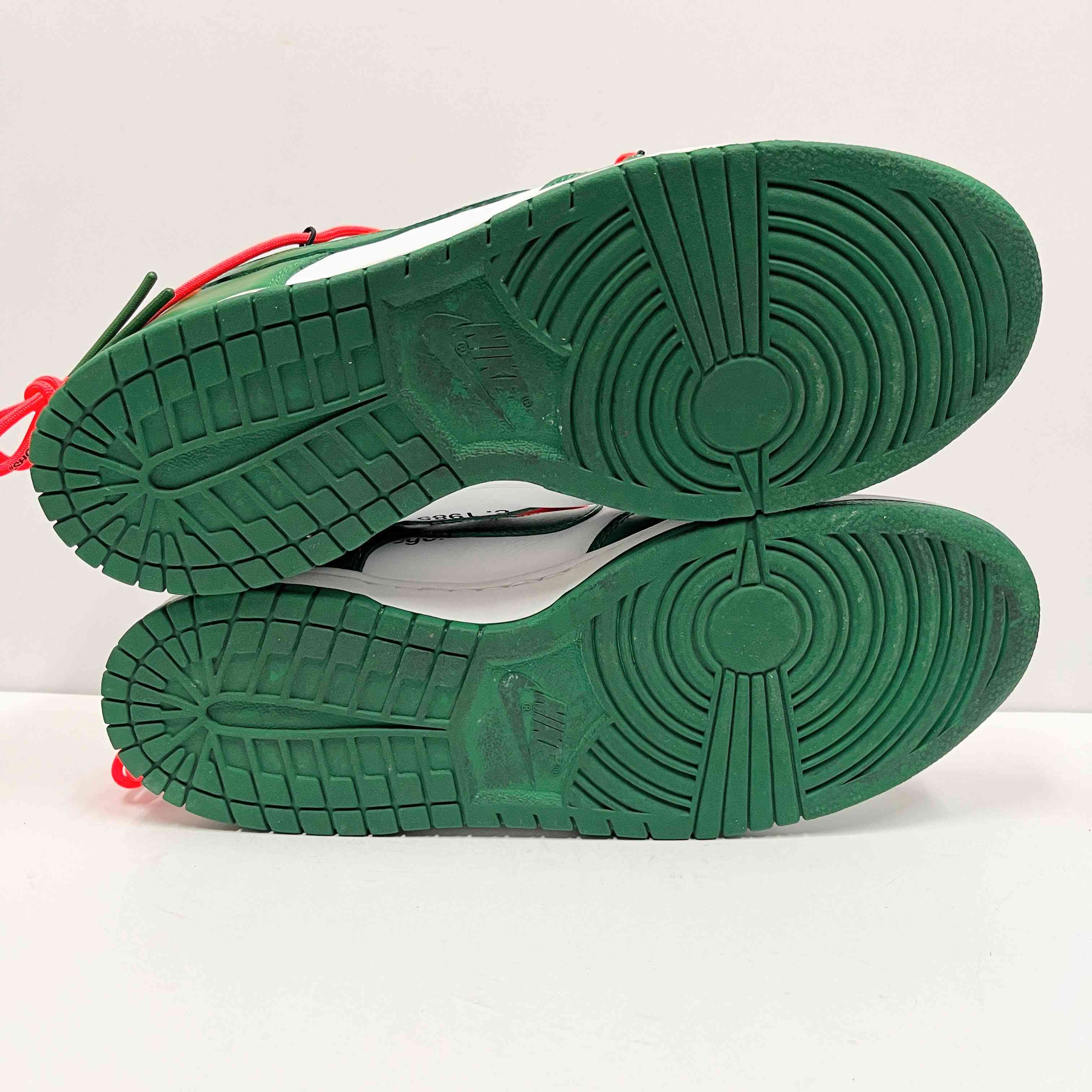 【US12】 NIKE DUNK LOW LTHR/OW CT0856-100 【USED】