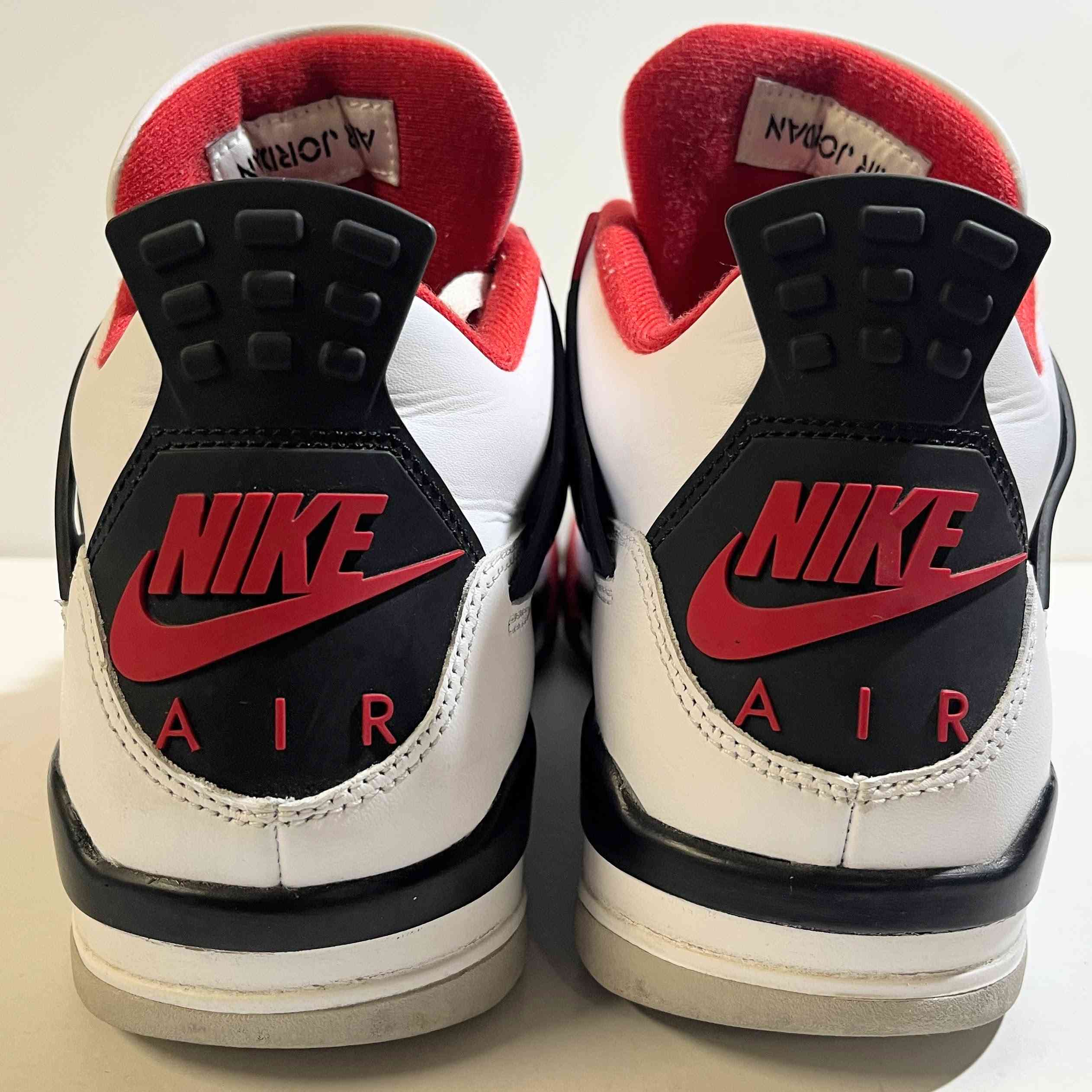 【US9.5】 AIR JORDAN 4 RETRO FIRE RED DC7770-160 【USED】
