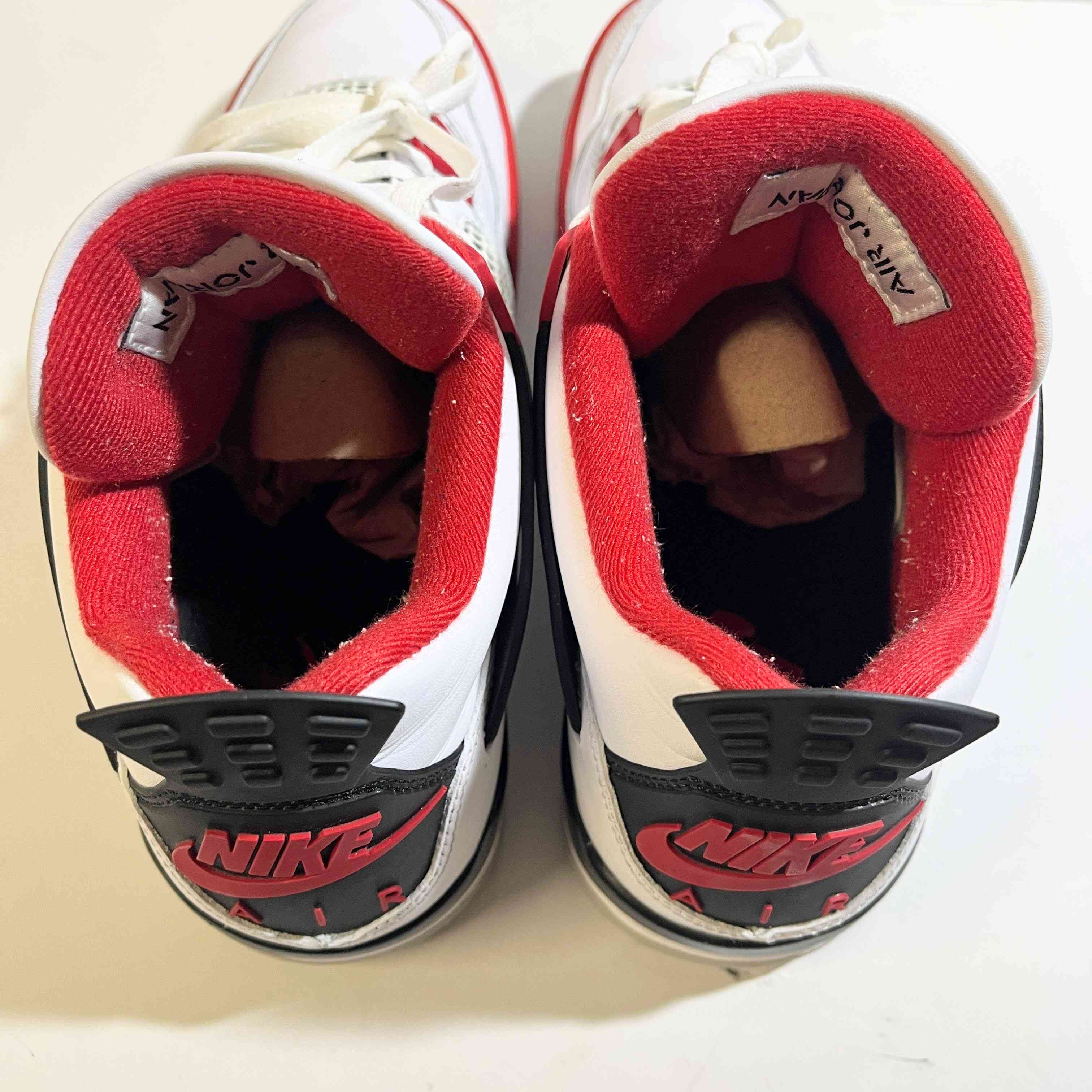 【US9.5】 AIR JORDAN 4 RETRO FIRE RED DC7770-160 【USED】