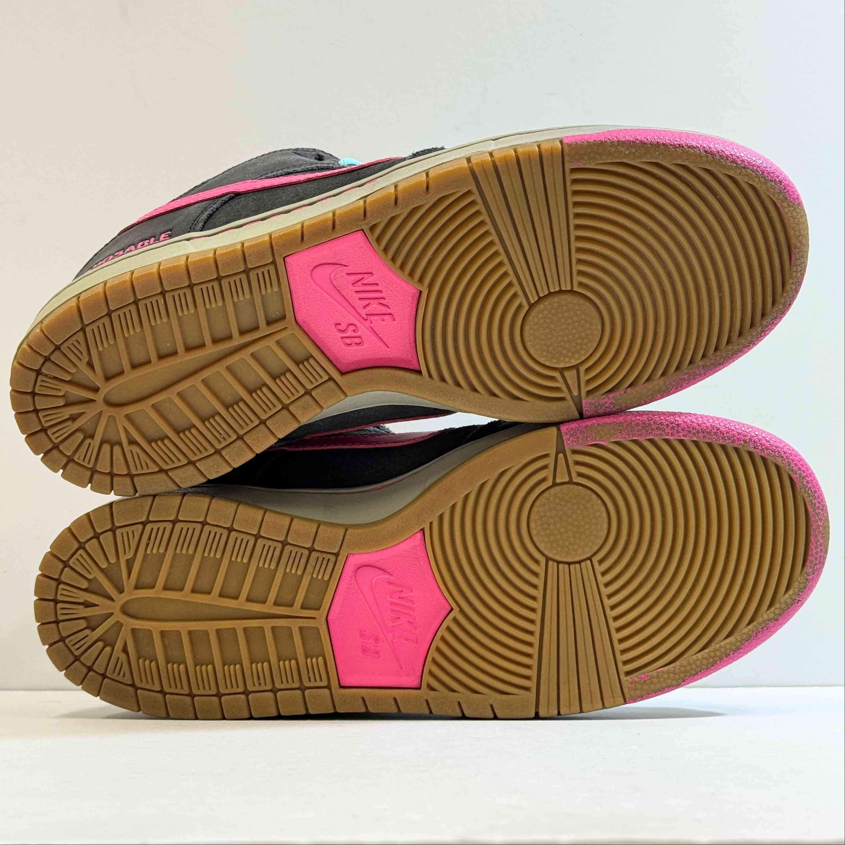【US9.5】 NIKE SB SB DUNK LOW SB QS DISPOSABLE 504750-061 【USED】 箱無