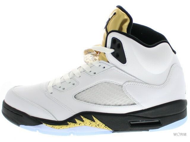 【US9】 AIR JORDAN 5 RETRO Olympic 136027-133 【DS】-WORM TOKYO-WORM TOKYO WEB STORE-100% Authentic Sneakers