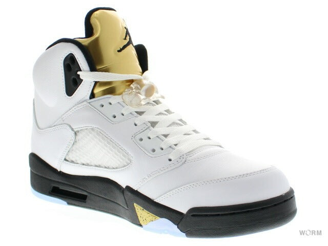 【US9】 AIR JORDAN 5 RETRO Olympic 136027-133 【DS】-WORM TOKYO-WORM TOKYO WEB STORE-100% Authentic Sneakers