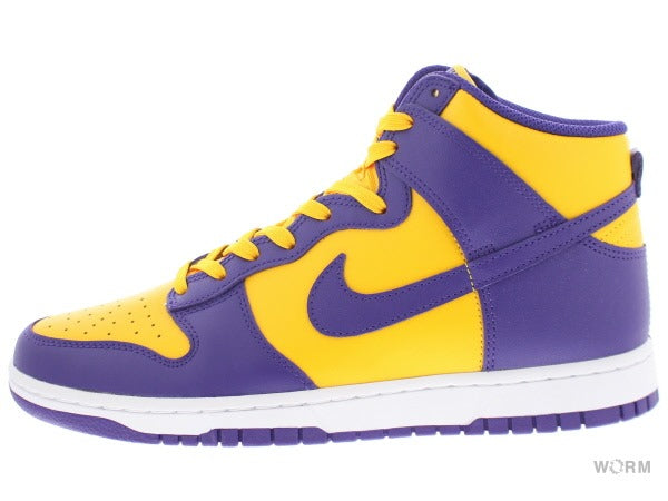 【US9】 NIKE DUNK HI RETRO Lakers DD1399-500 【DS】