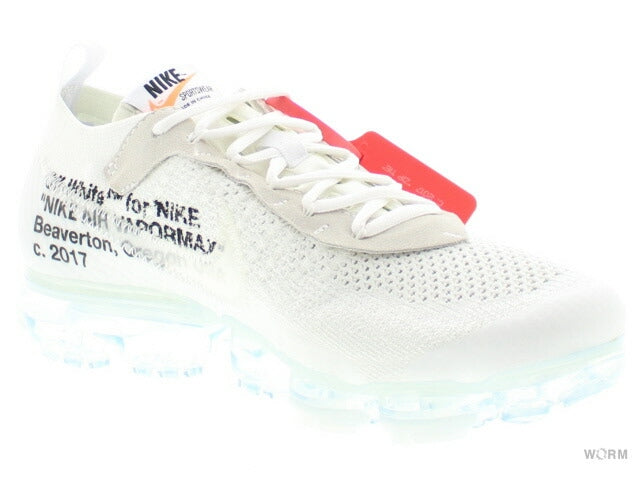【US10.5】 NIKE THE10: AIR VAPORMAX FK OFF WHITE AA3831-100 【DS】-WORM OSAKA-WORM TOKYO WEB STORE-100% Authentic Sneakers