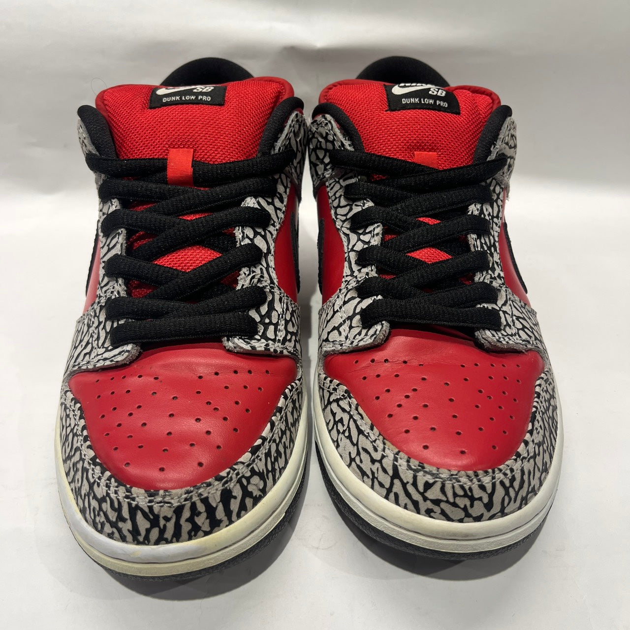 【US8.5】 NIKE SB DUNK LOW PREMIUM SB Supreme 313170-600 【USED】