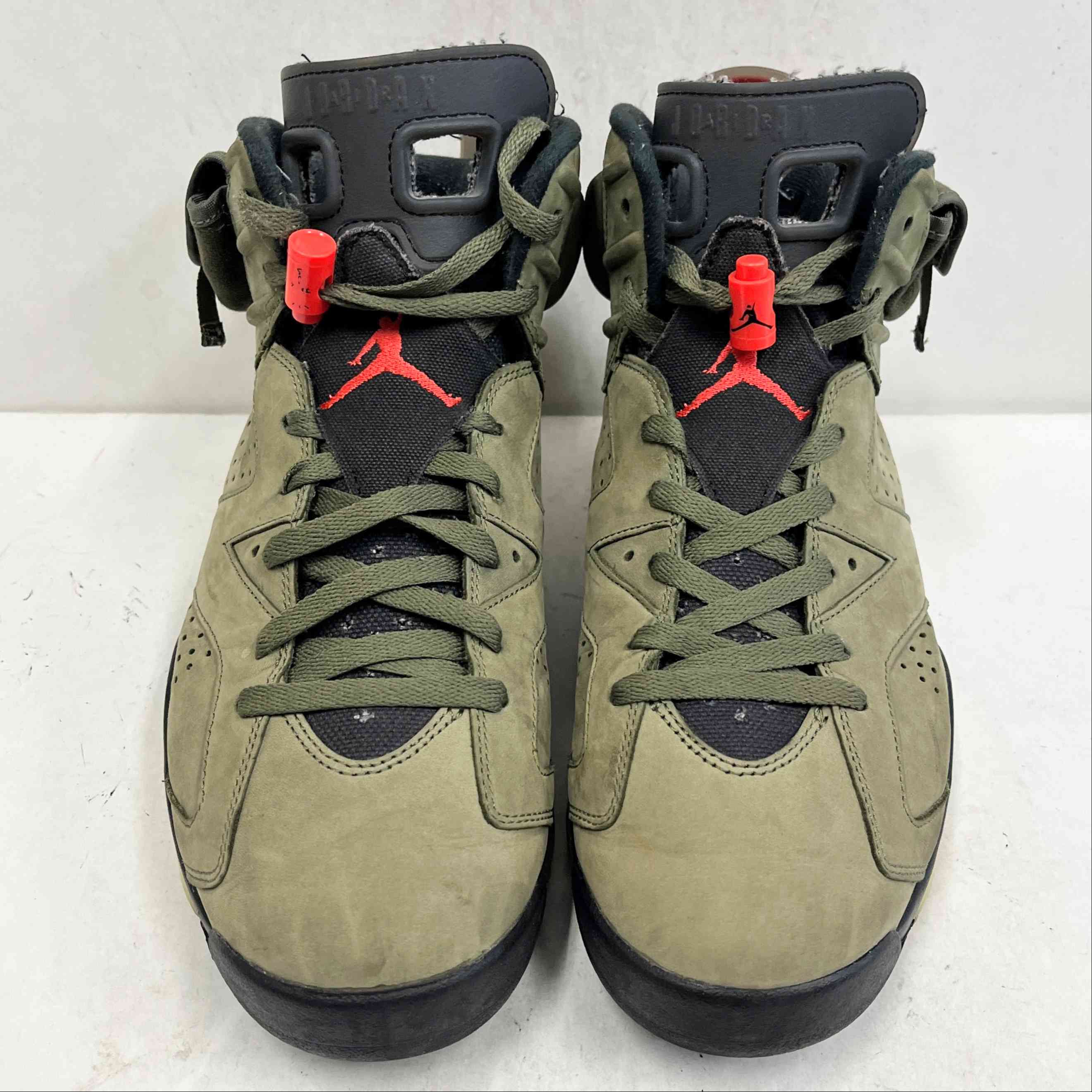 【US10】 AIR JORDAN 6 RETRO SP TRAVIS SCOTT CN1084-200 【USED】