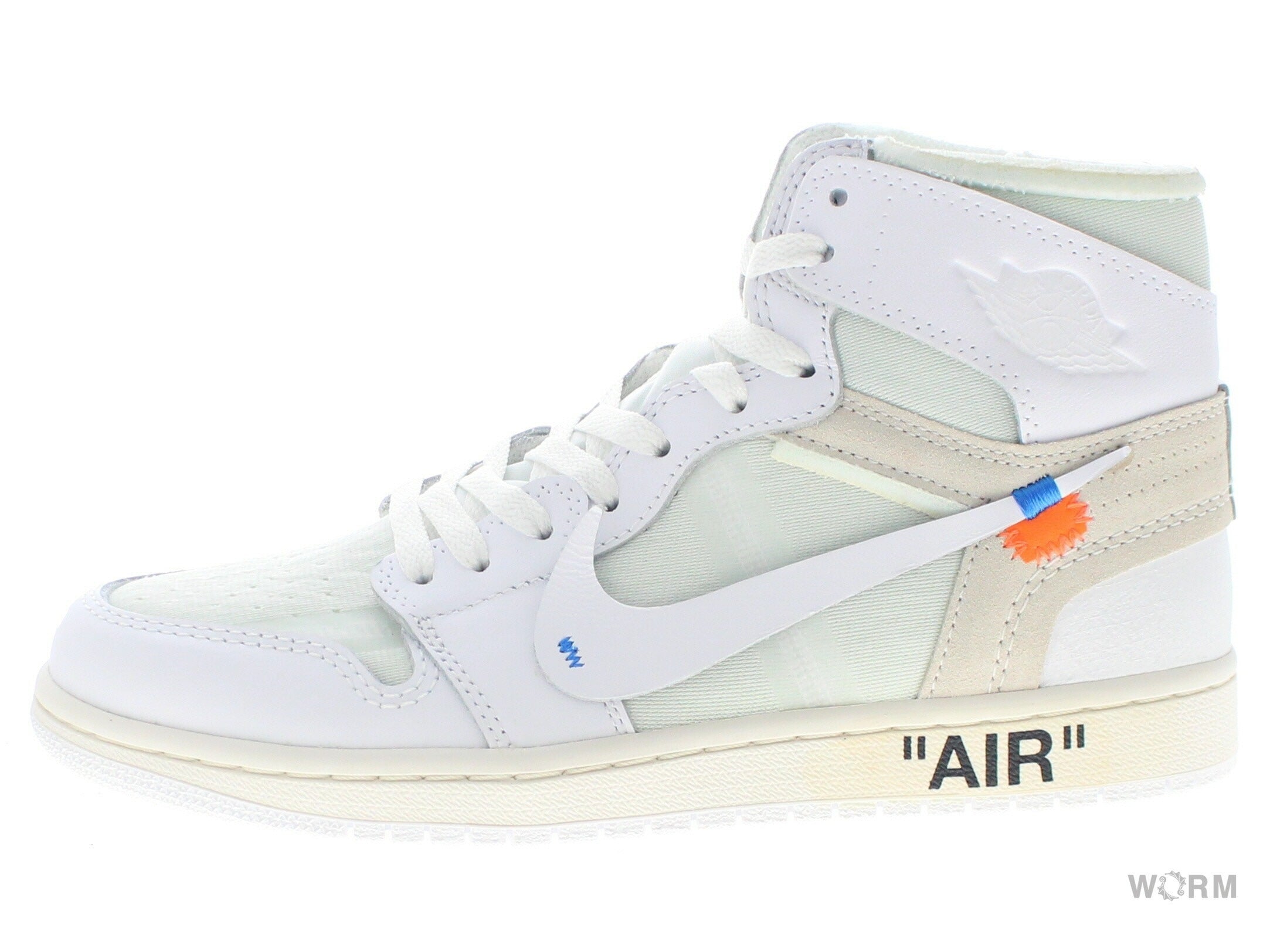 【US11】 AIR JORDAN 1 OFF-WHITE NRG OFF-WHITE AQ0818-100 【DS】