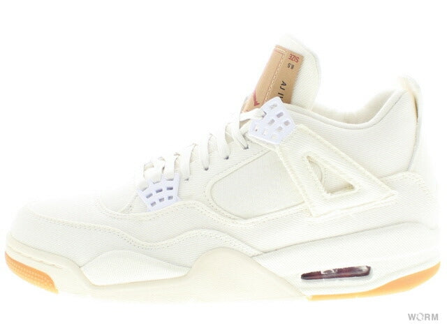 【US9】 AIR JORDAN 4 RETRO LEVIS NRG AO2571-100 【DS】
