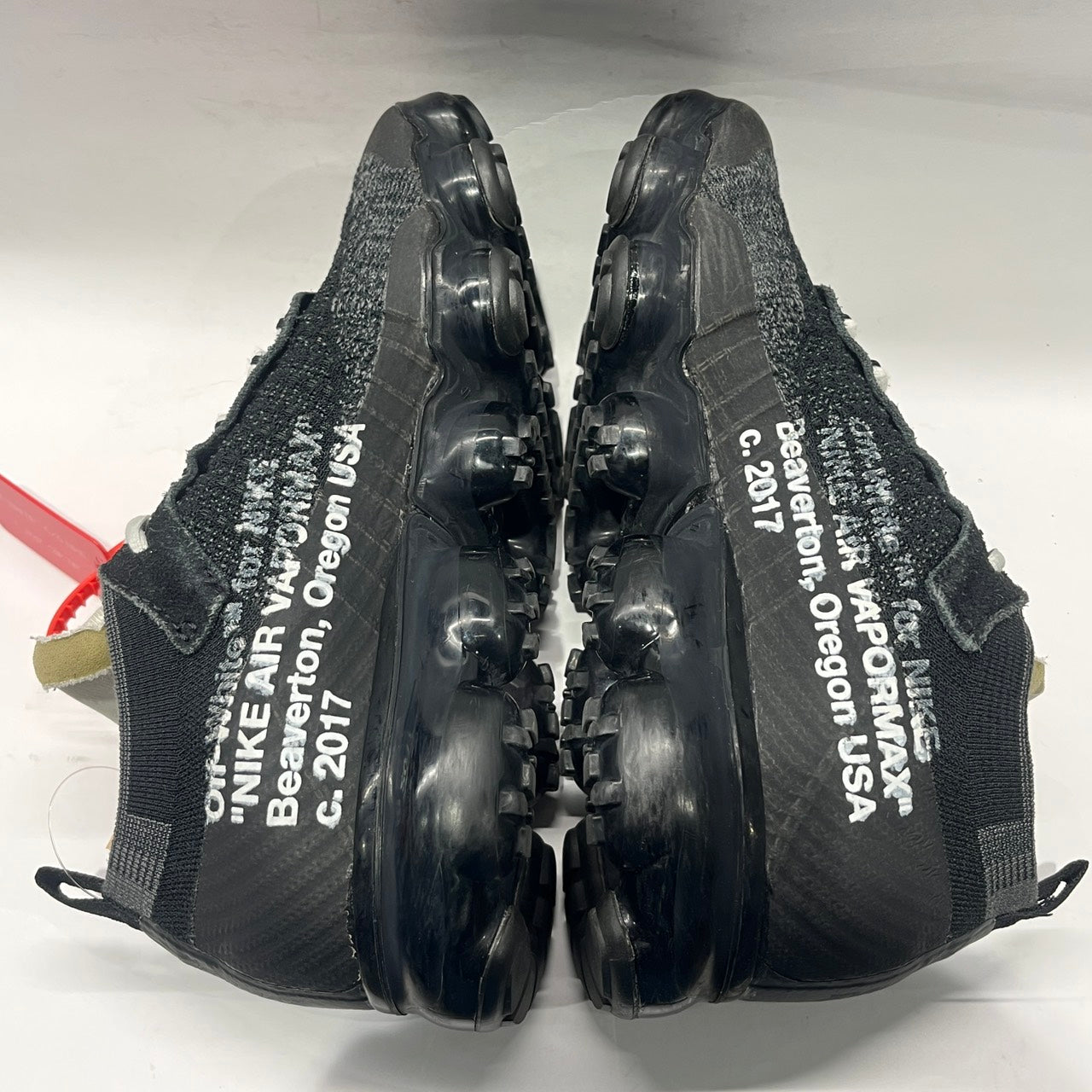 【US7】 NIKE THE 10 : AIR VAPORMAX FK AA3831-001 【USED】