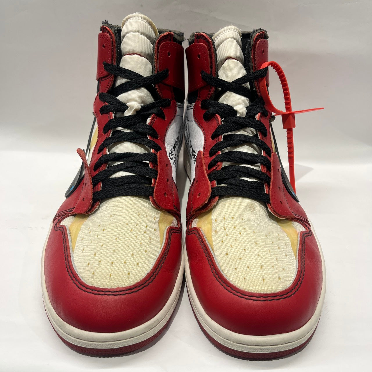 【US13】 THE:10 AIR JORDAN 1 OFF WHITE AA3834-101 【USED】