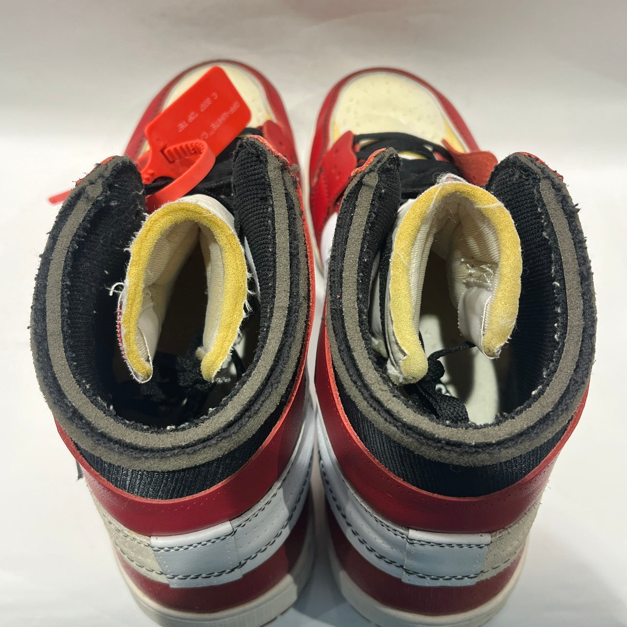 【US13】 THE:10 AIR JORDAN 1 OFF WHITE AA3834-101 【USED】