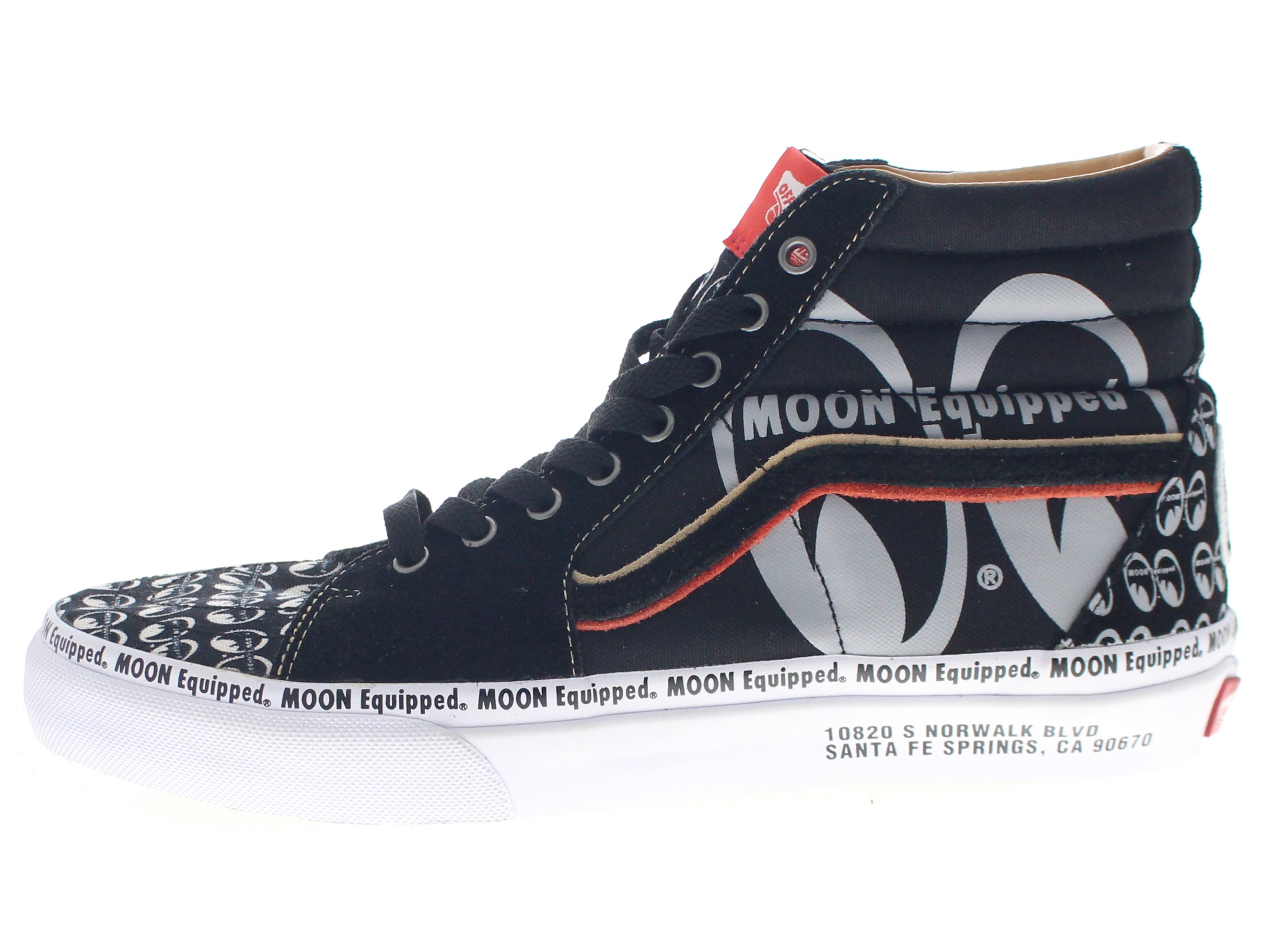 【US9.5】 VANS SK8-HI MOON EYES 599360-0001 【DS】