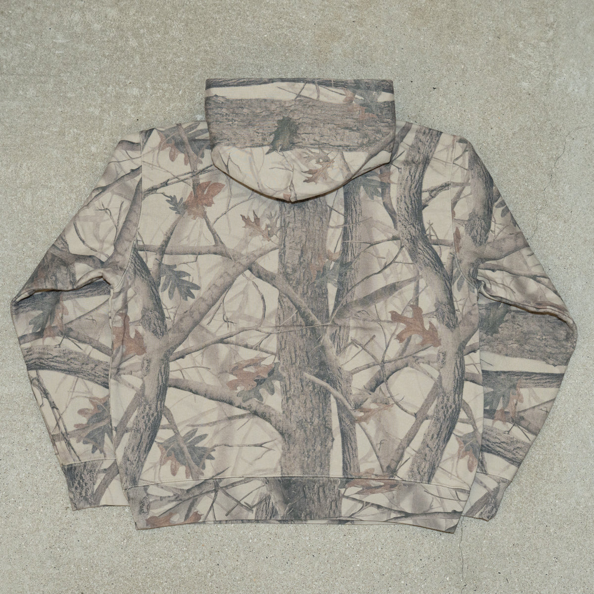 WORM COLLEGE LOGO HOODIE (CAMO)