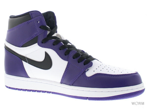 【US9.5】 AIR JORDAN 1 RETRO HIGH OG COURT PURPLE 555088-500 【DS】