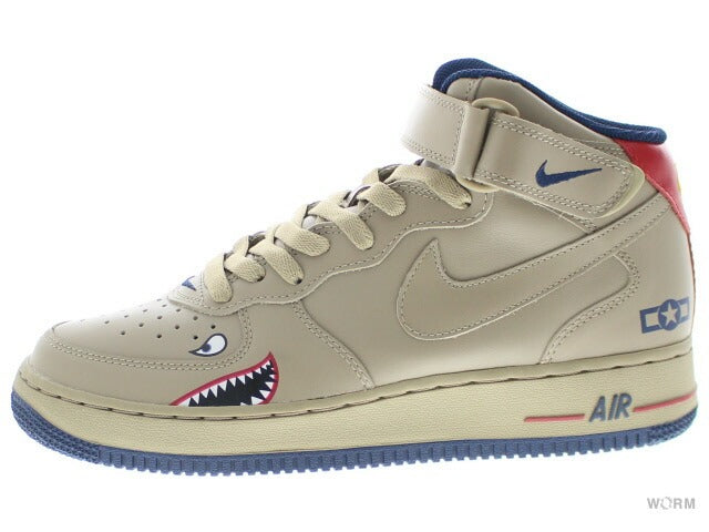 【US9】 NIKE AIR FORCE 1 MID PREMIUM 306352-221 【DS】