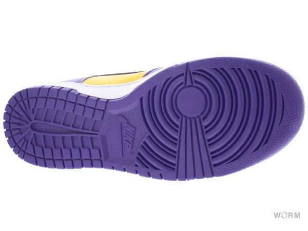 【US8】 NIKE DUNK HI RETRO Lakers DD1399-500 【DS】