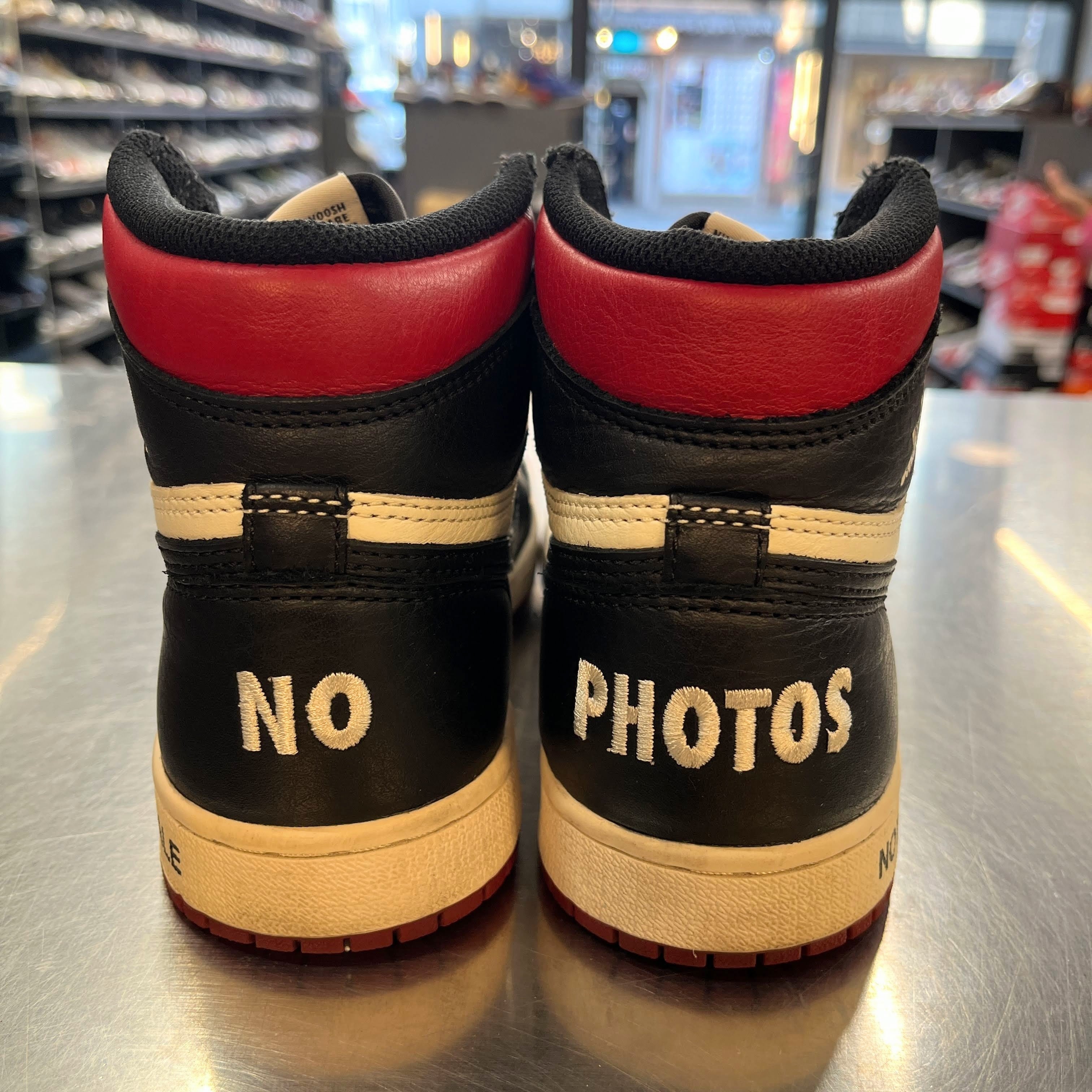 【US5】 AIR JORDAN 1 RETRO HIGH OG NRG NOT FOR RESALE 861428-106 【USED】