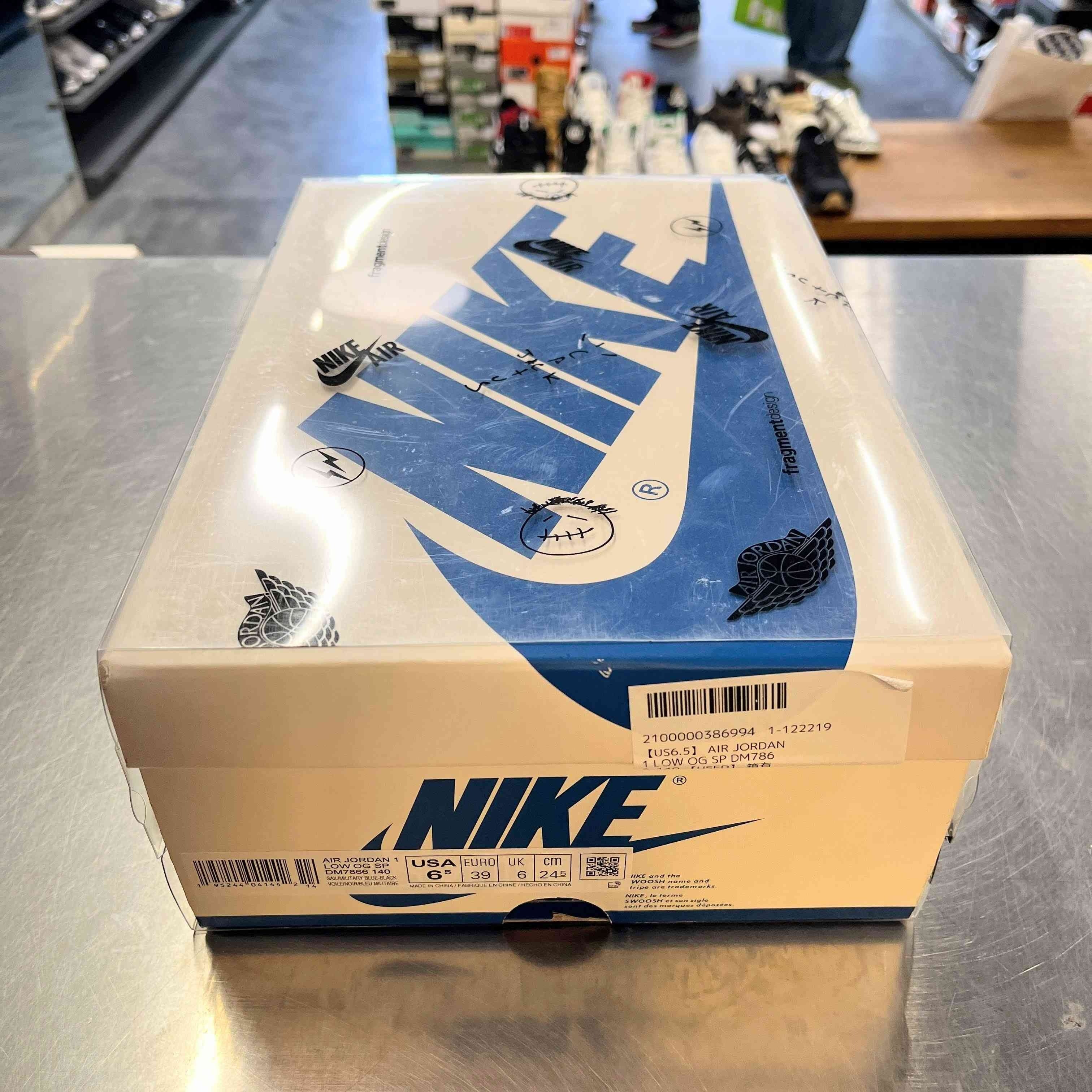 【US6.5】 AIR JORDAN 1 LOW OG SP DM7866-140 【USED】