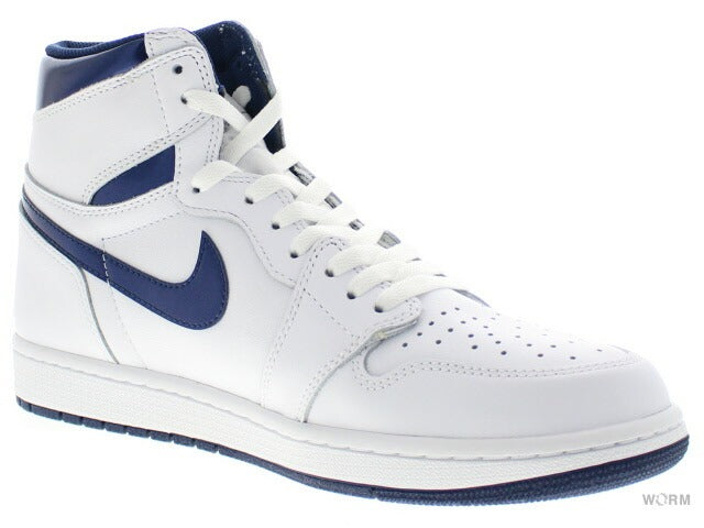 【US9.5】 AIR JORDAN 1 RETRO HIGH OG METALLIC NAVY 555088-106 【DS】