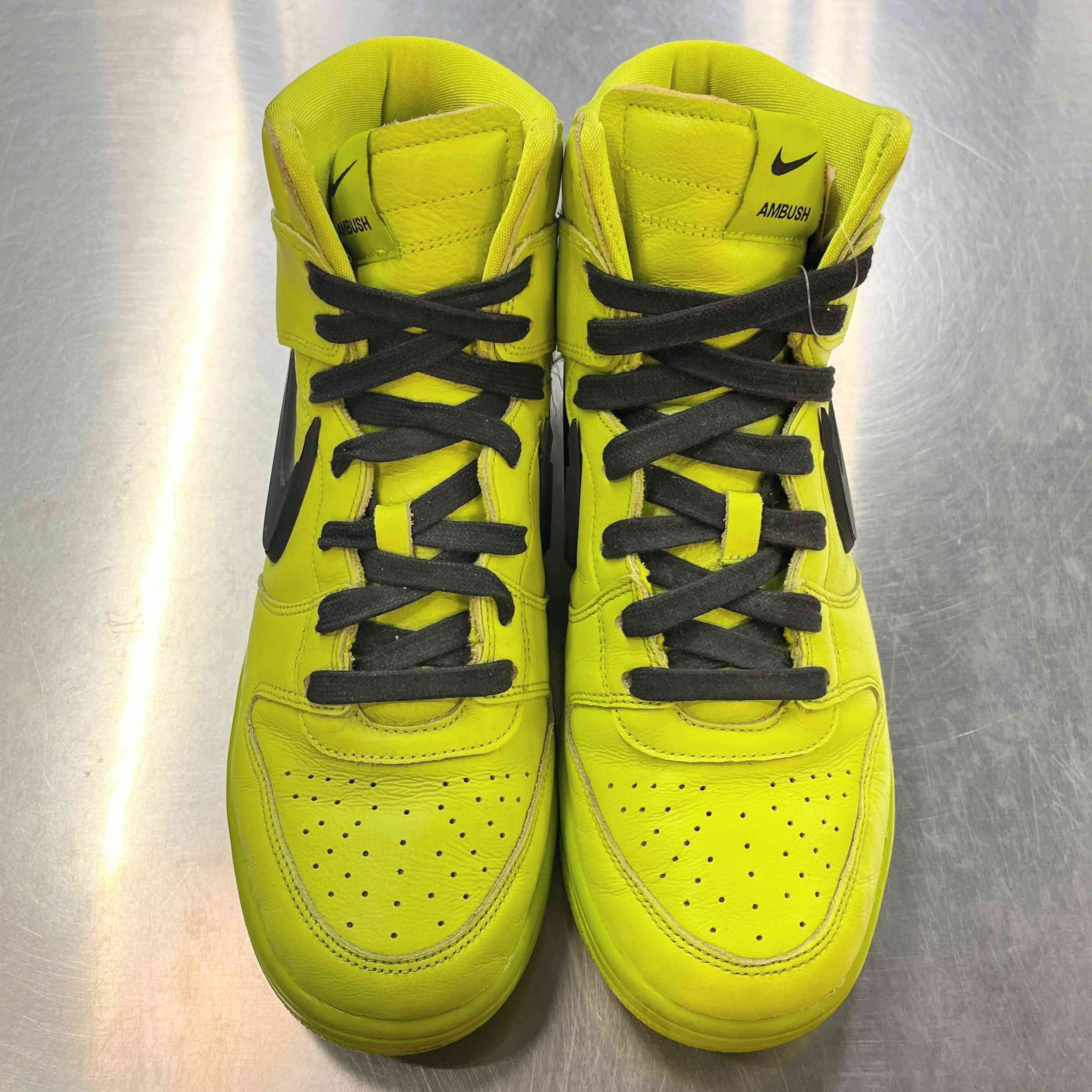【US9】 NIKE DUNK HI AMBUSH CU7544-300 【USED】