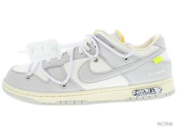 【US9】 NIKE DUNK LOW OFF-WHITE 1 OF 50 49 DM1602-123 【DS】