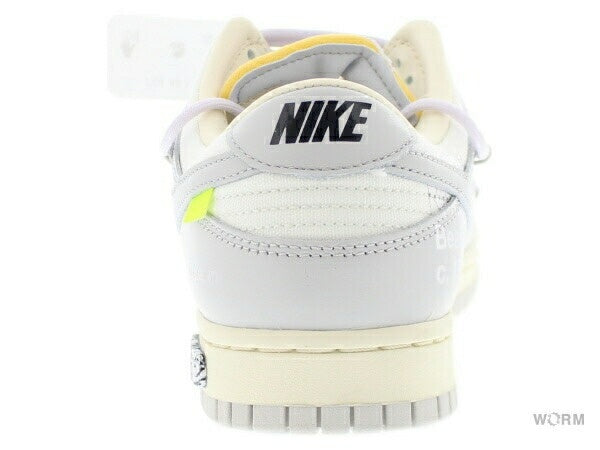 【US9】 NIKE DUNK LOW OFF-WHITE 1 OF 50 49 DM1602-123 【DS】