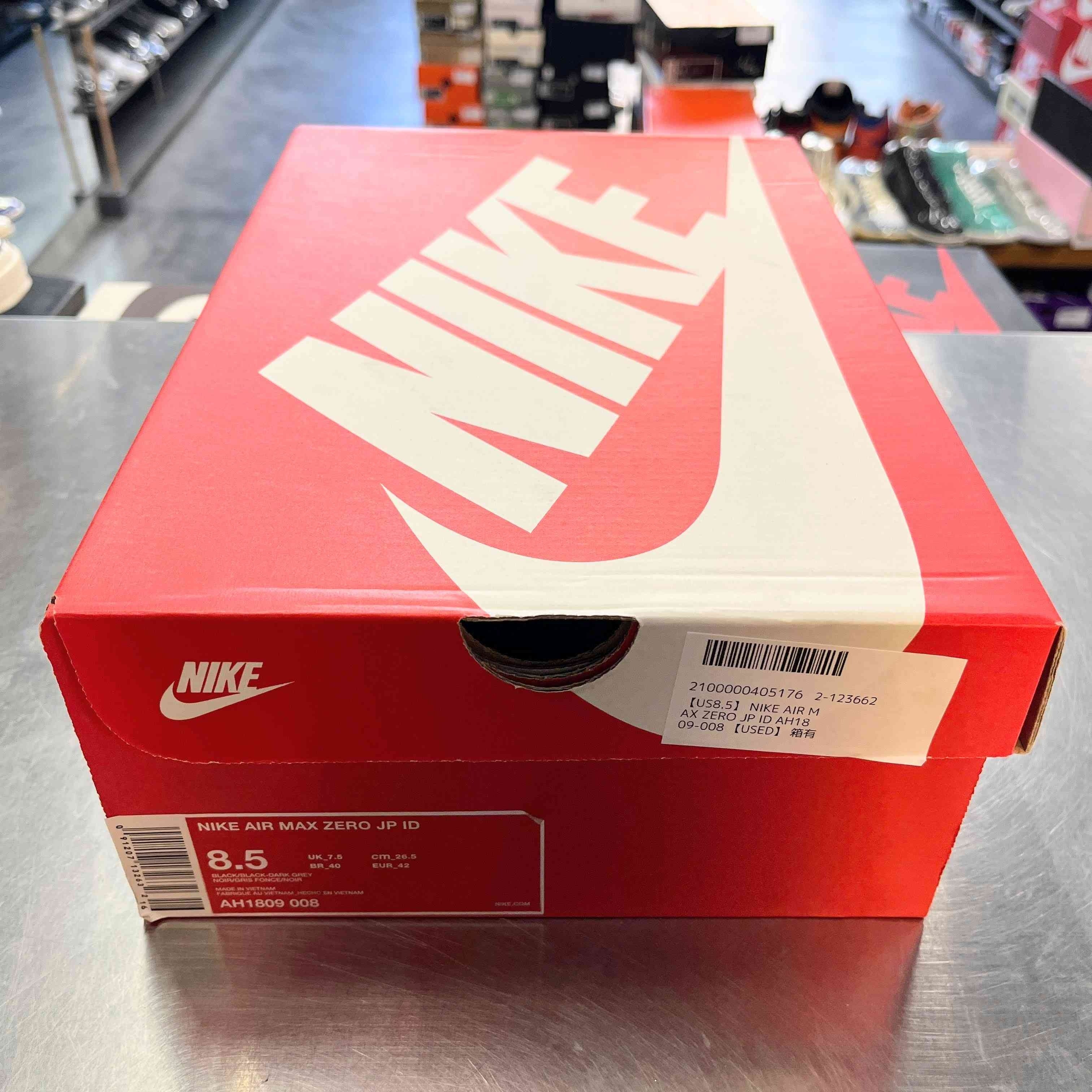 【US8.5】 NIKE AIR MAX ZERO JP ID AH1809-008 【USED】