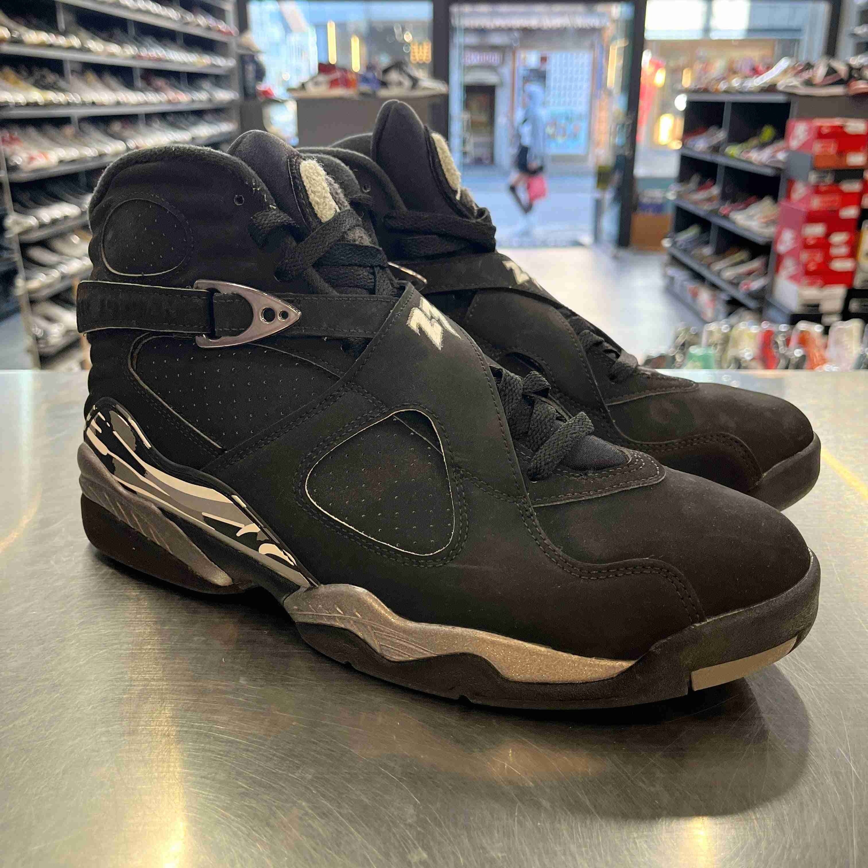 【US10.5】 AIR JORDAN 8 RETRO Chrome 305381-003 【USED】