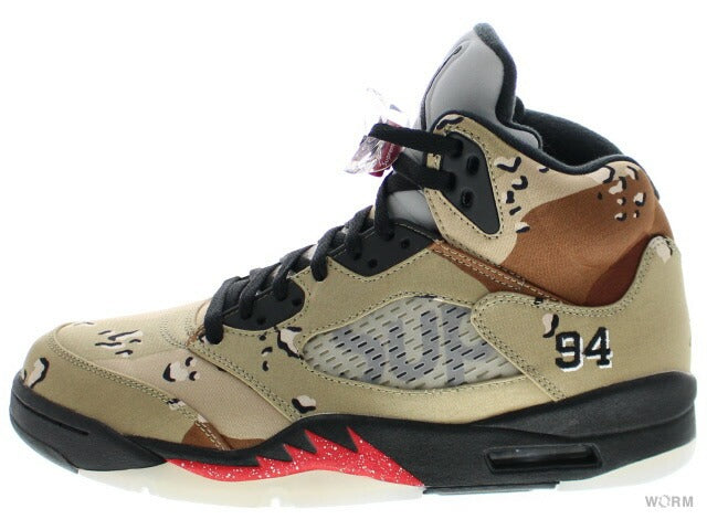 【US9.5】 AIR JORDAN 5 RETRO SUPREME 824371-201 【DS】