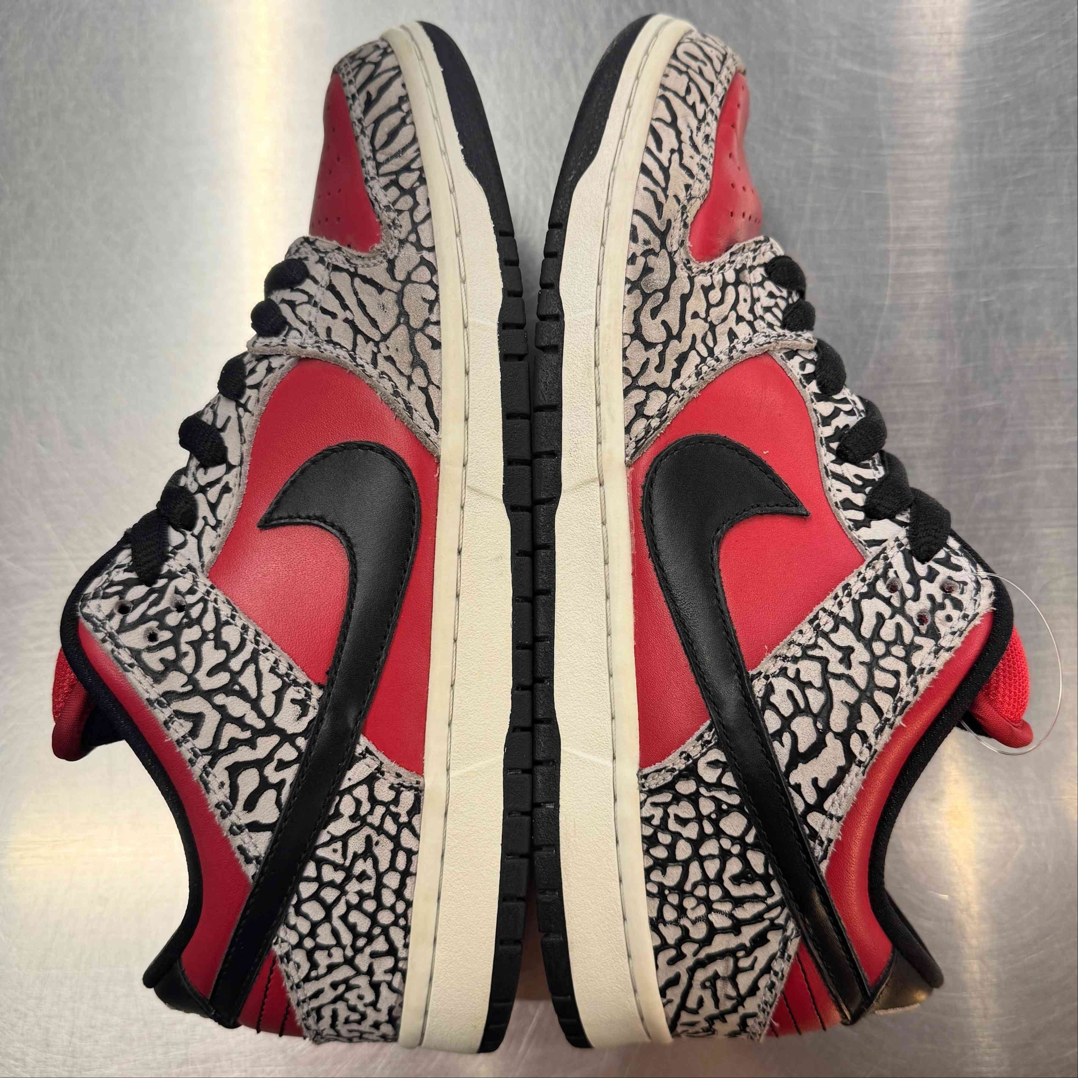 【US8.5】 NIKE SB DUNK LOW PREMIUM SB SUPREME 313170-600 【USED】