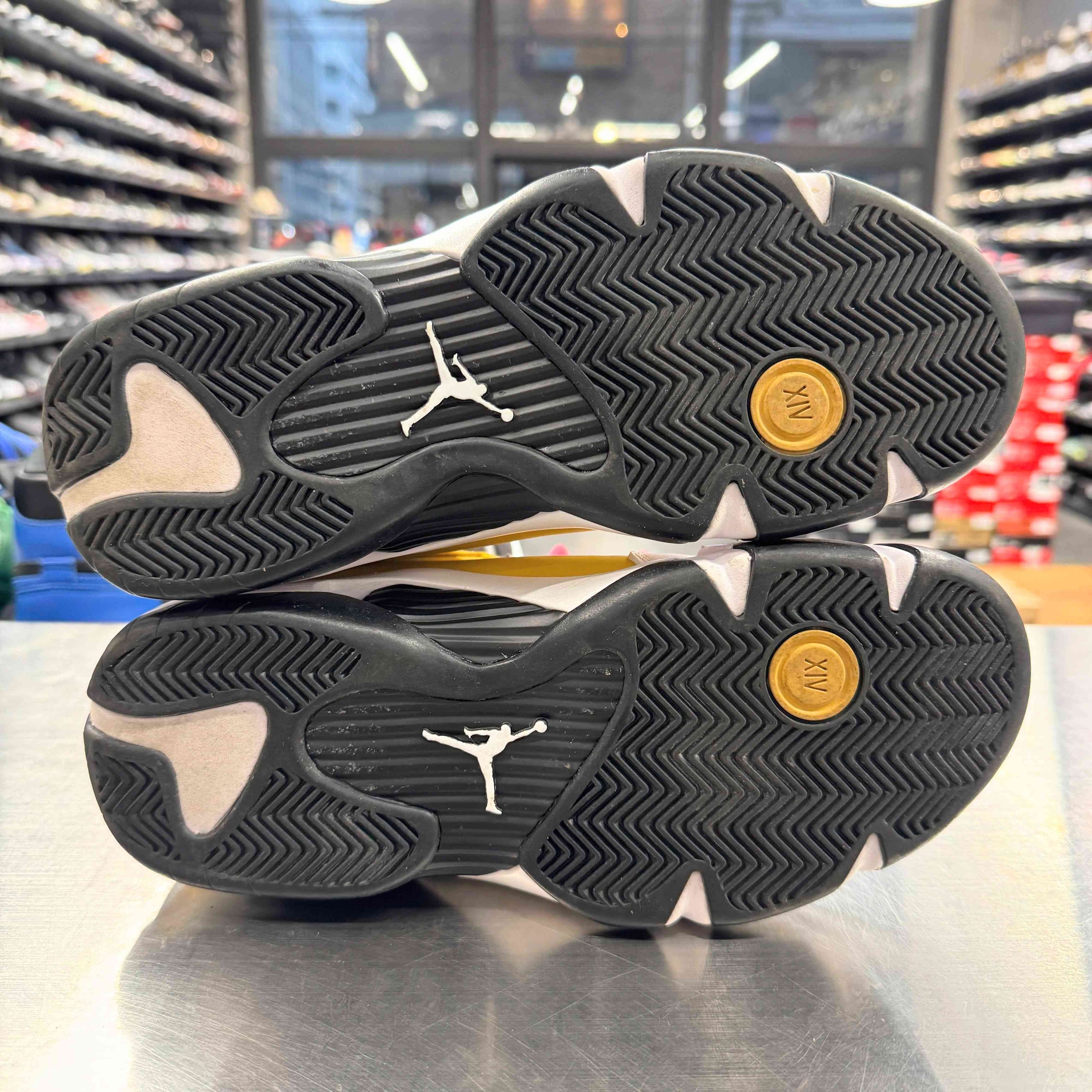 【US7】 NIKE AIR JORDAN 14 RETRO 487471-701 【USED】 箱違