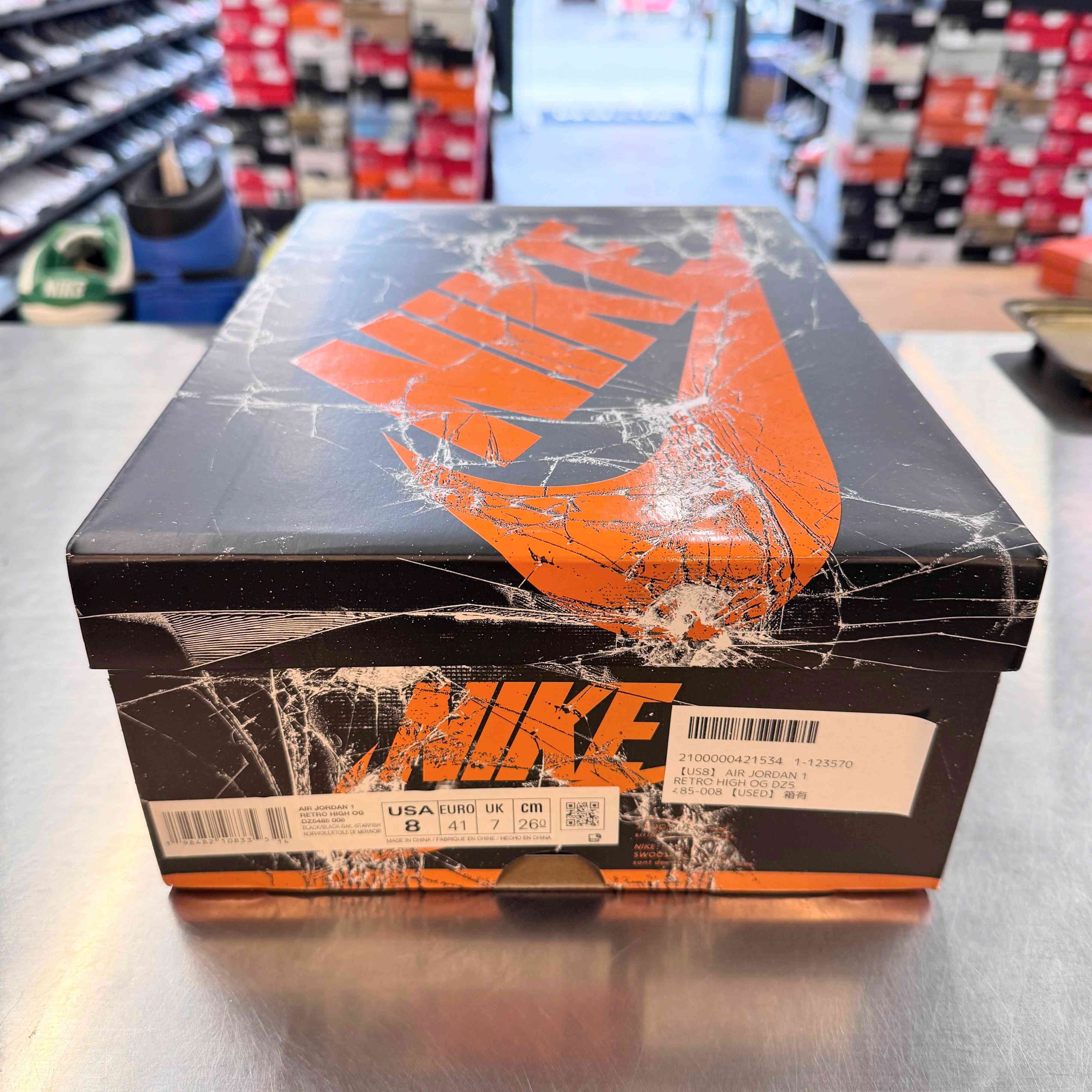 【US8】 AIR JORDAN 1 RETRO HIGH OG DZ5485-008 【USED】