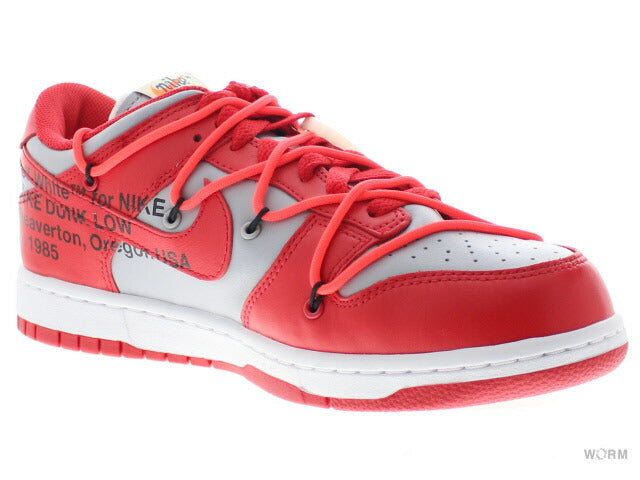 【US9.5】 NIKE DUNK LOW LTHR / OW OFF-WHITE CT0856-600 【DS】