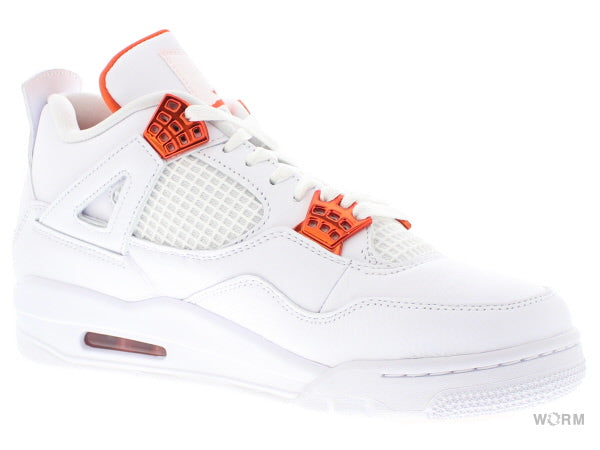 【US9】 AIR JORDAN 4 RETRO ORANGE METALLIC CT8527-118 【DS】