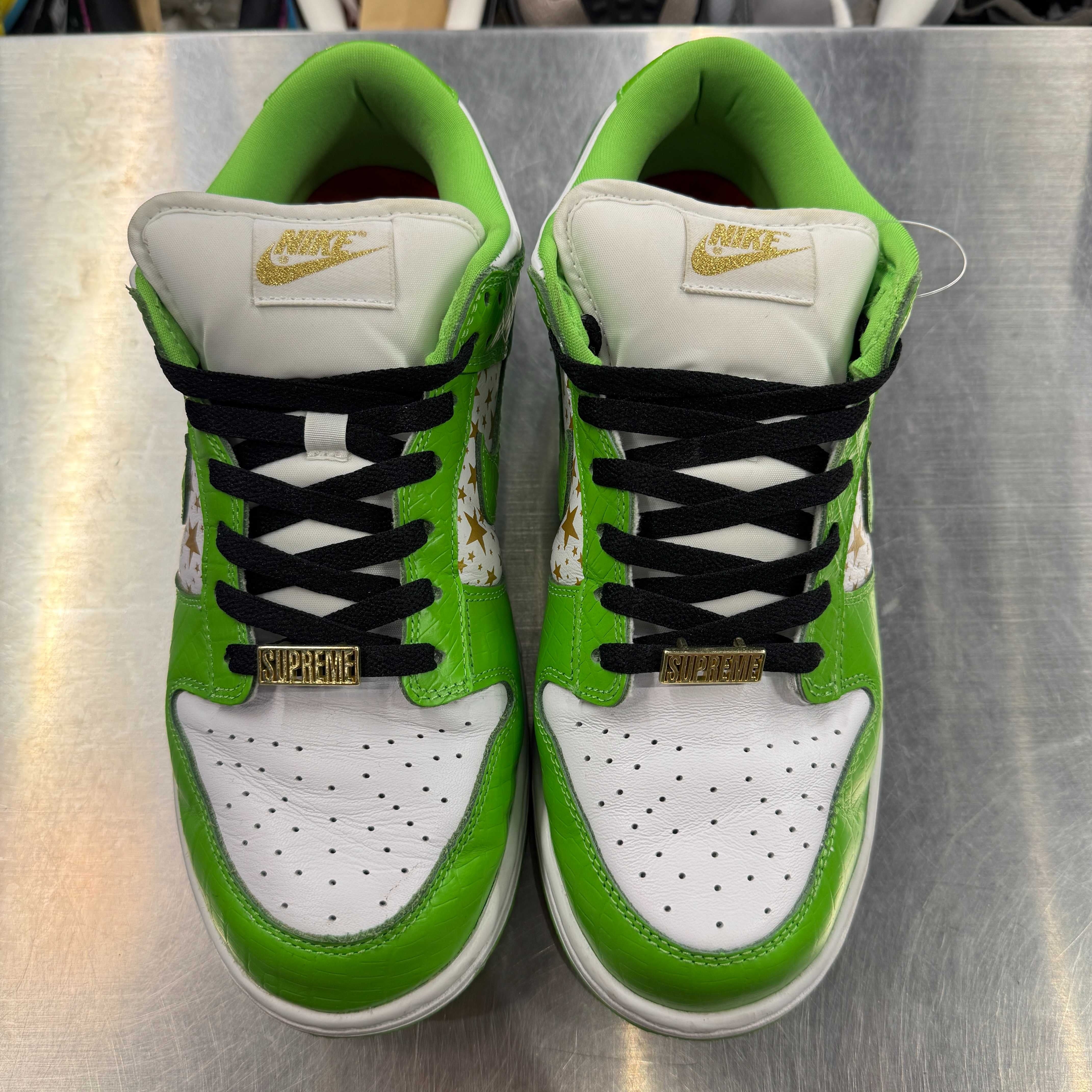 【US9.5】 NIKE SB SB DUNK LOW OG QS SUPREME DH3228-101 【USED】