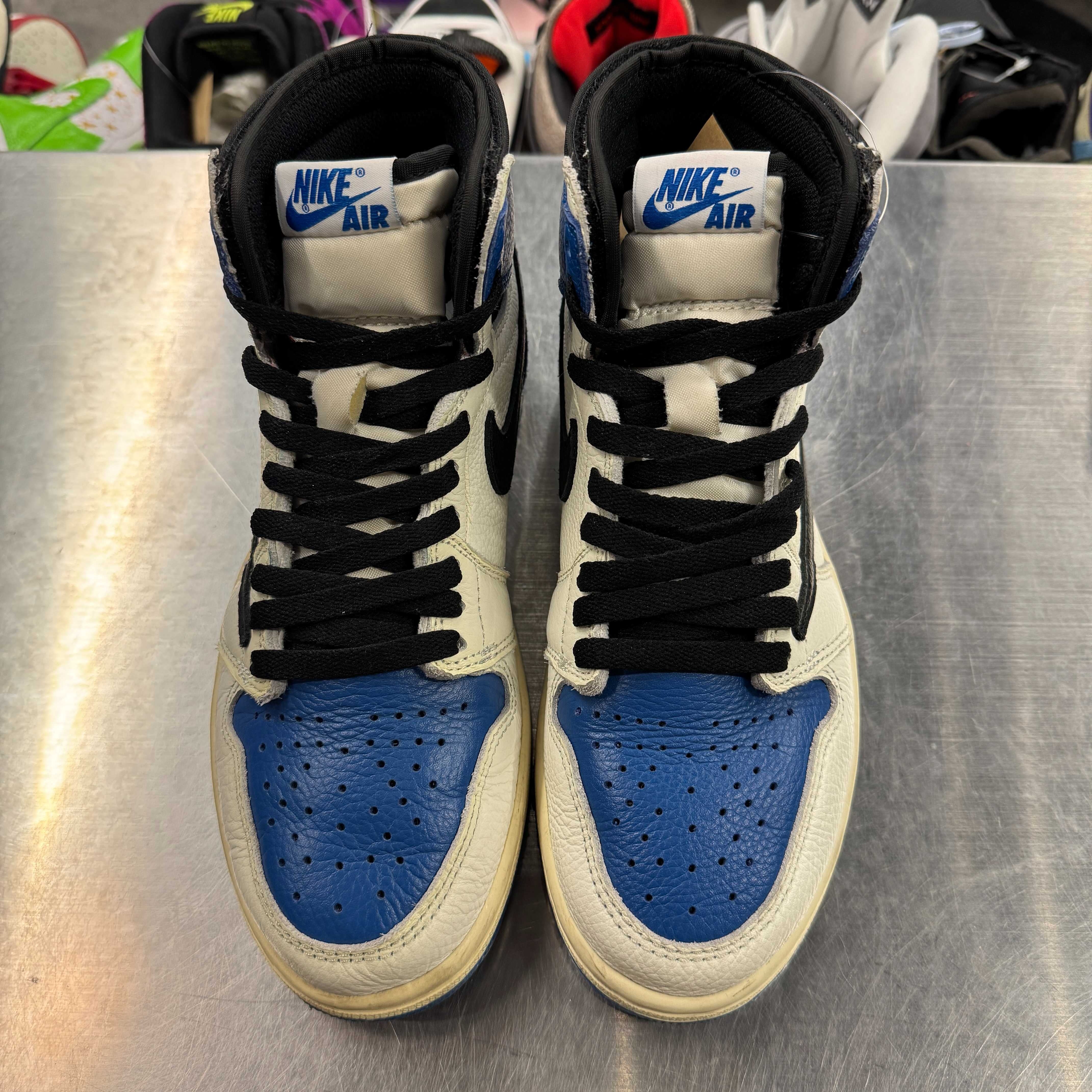 【US6】 AIR JORDAN 1 RETRO HIGH OG SP FRAGMENT/TRAVIS SCOTT DH3227-105 【USED】