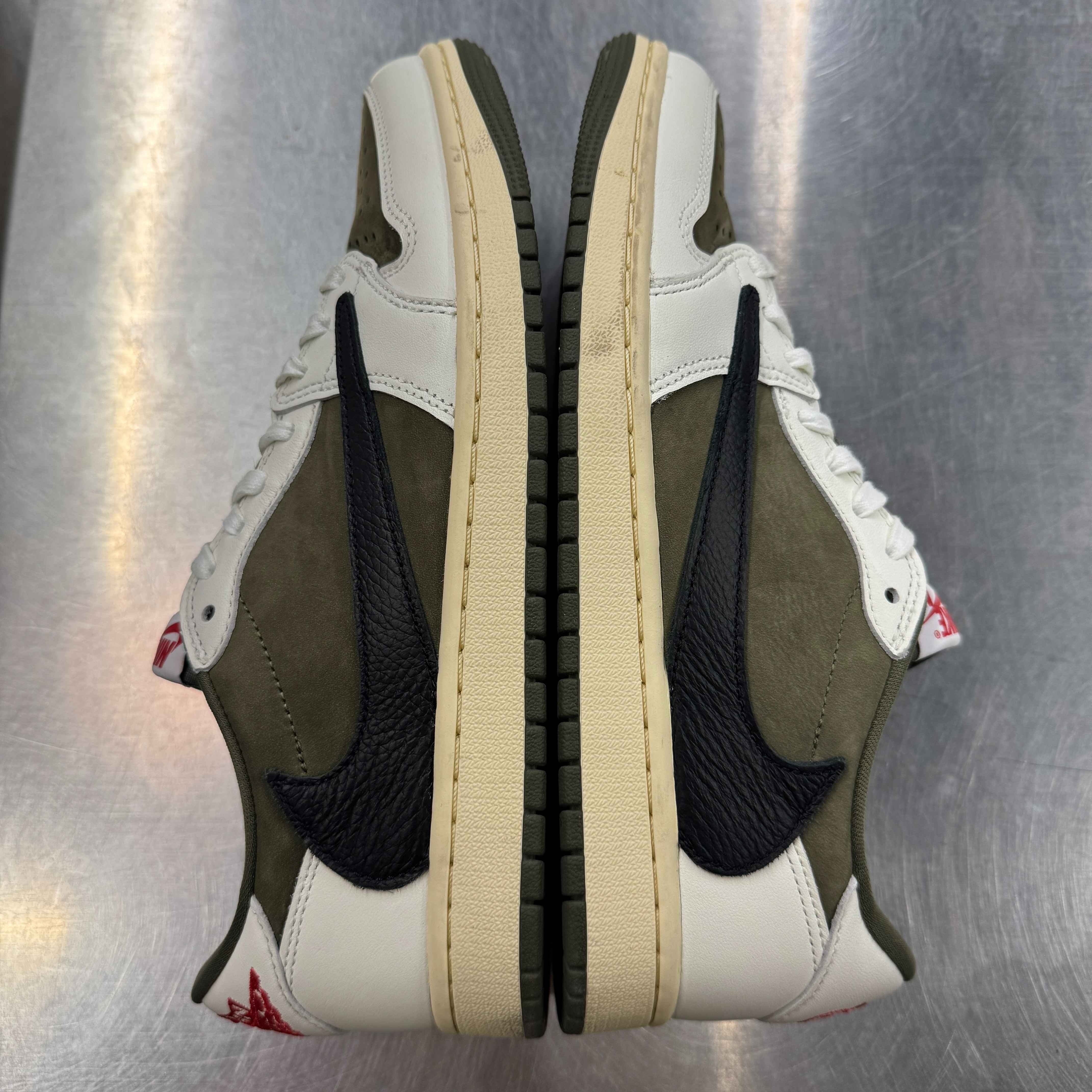 【US8.5】 AIR JORDAN 1 LOW SP TRAIS SCOTT DM7866-200 【USED】