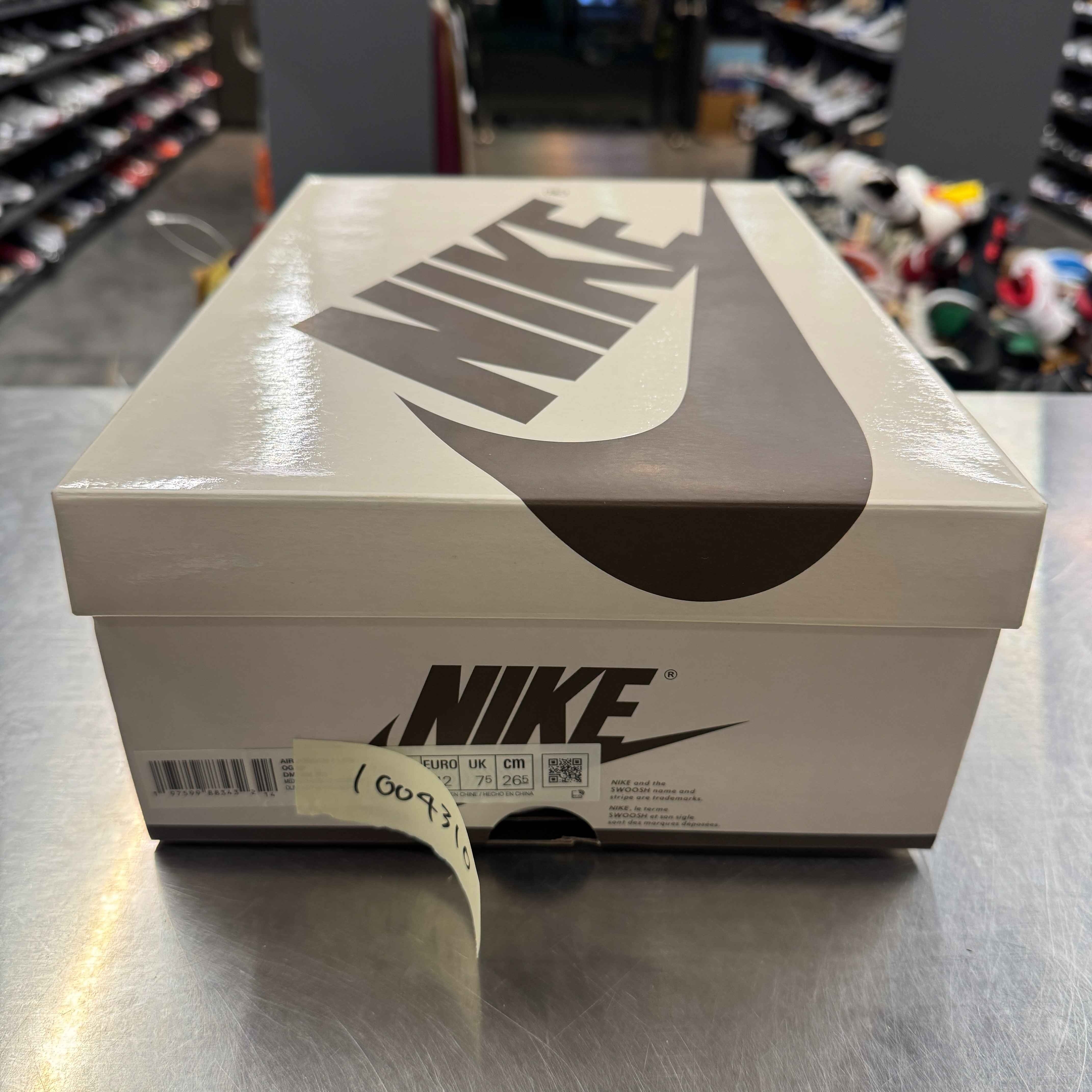 【US8.5】 AIR JORDAN 1 LOW SP TRAIS SCOTT DM7866-200 【USED】