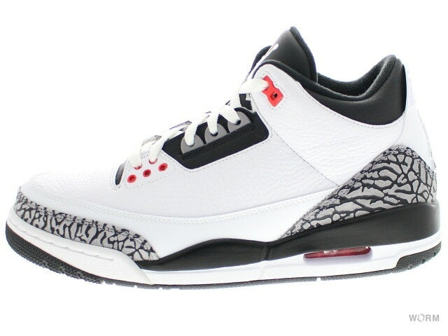 【US9.5】 AIR JORDAN 3 RETRO 136064-123 【DS】