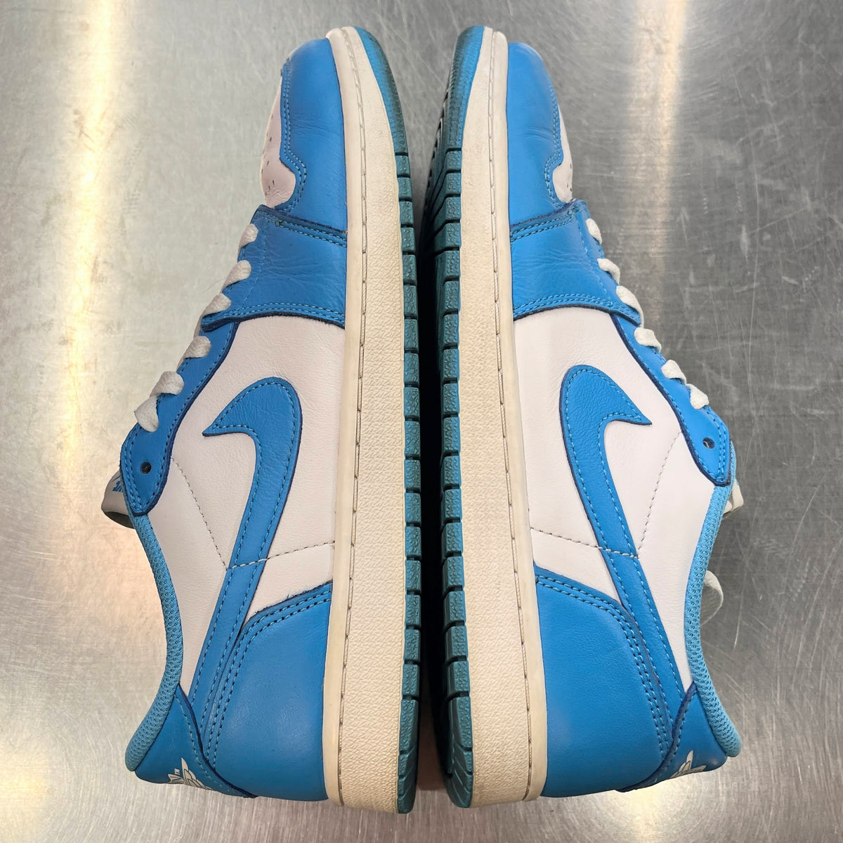【US8】 NIKE SB SB AIR JORDAN 1 LOW QS DJ7891-401 【USED】